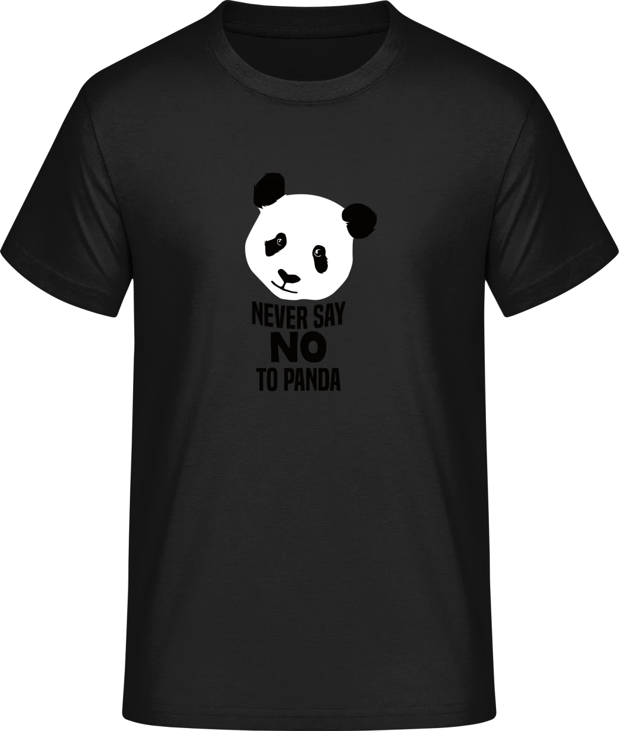 Never Say No To Panda - Front_Schwarz