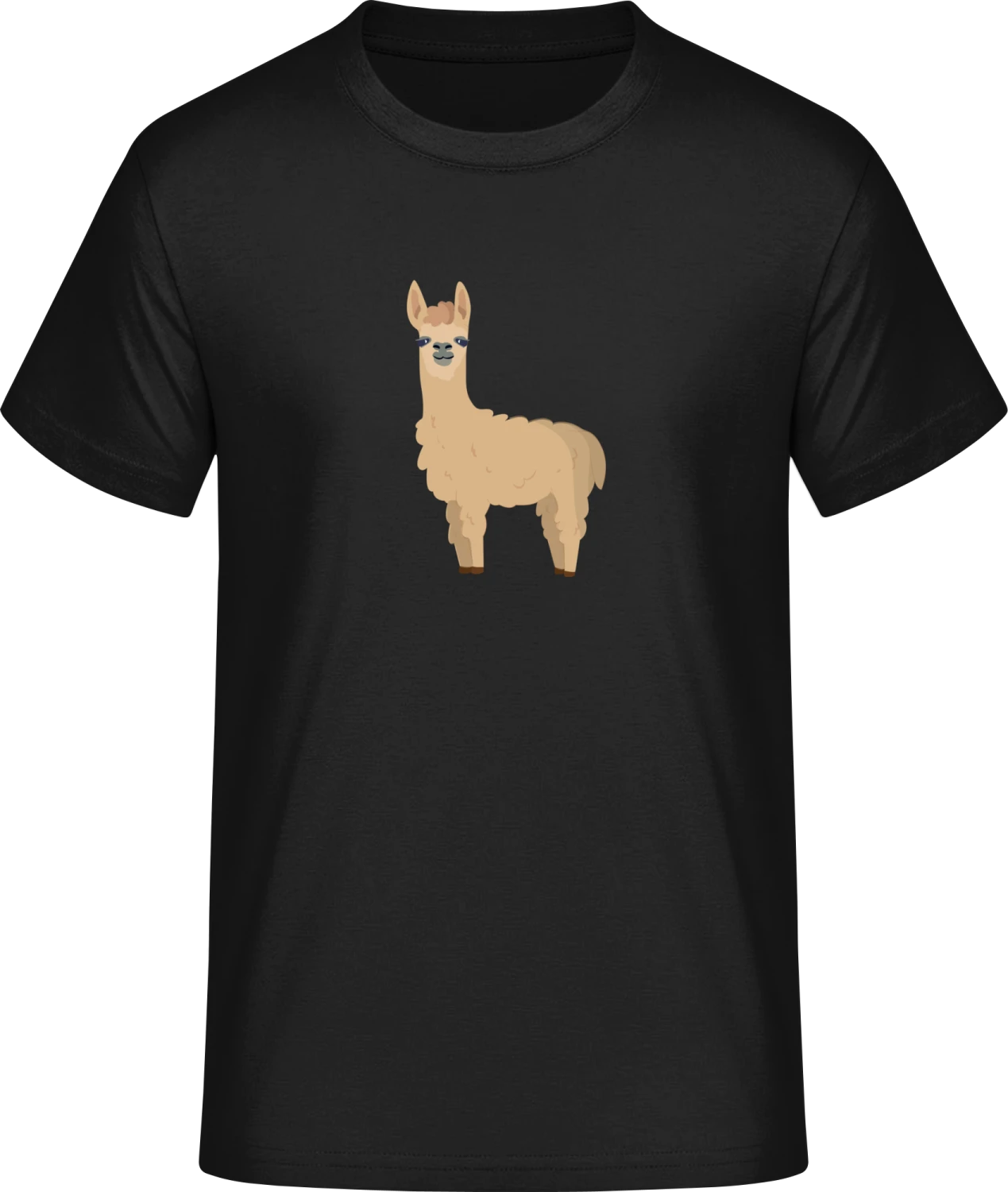 Funny Llama  - Front_Schwarz