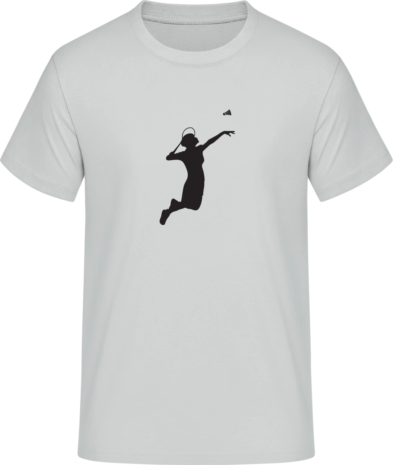 Female Badminton Player - Front_Pacific grey