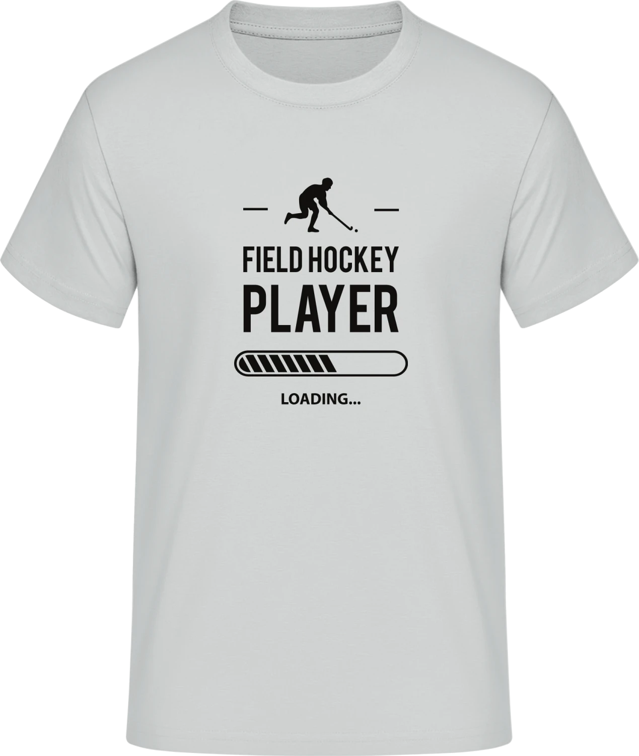 Field Hockey Player Loading - Front_Pacific grey