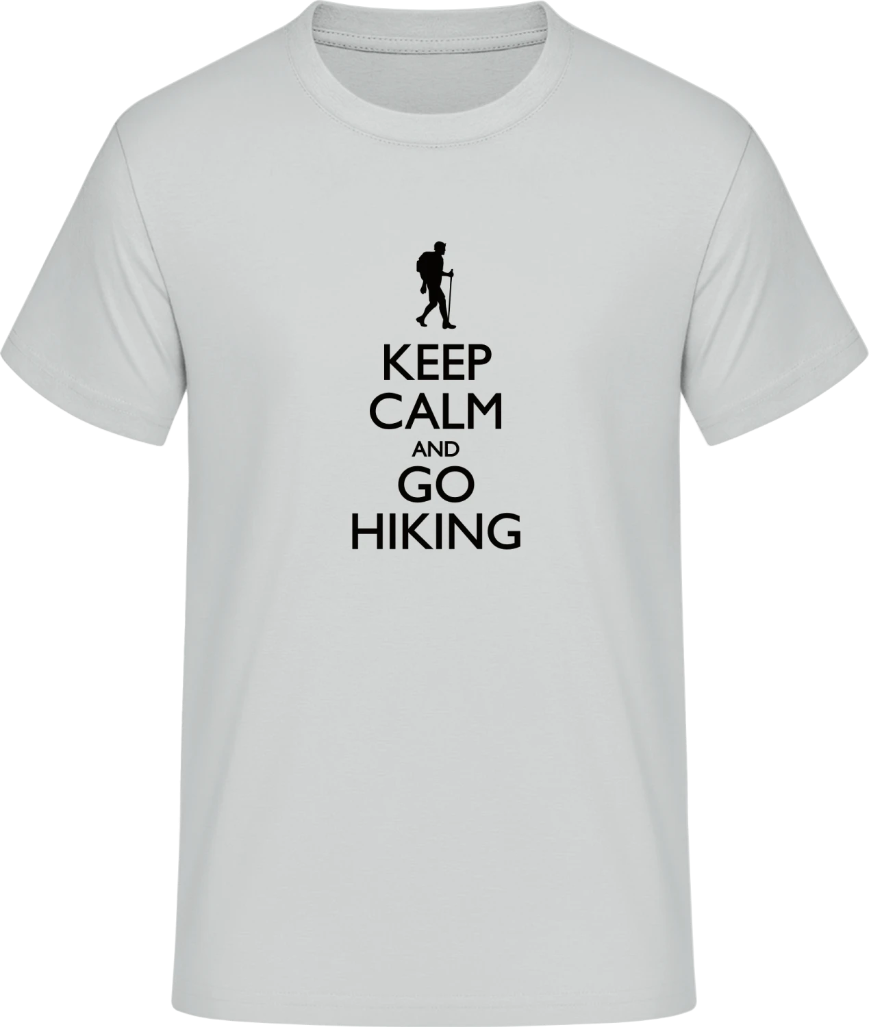 Keep Calm and go Hiking - Front_Pacific grey