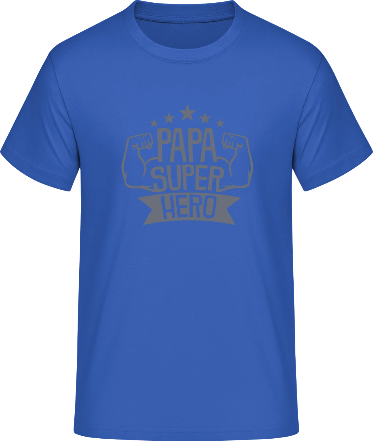 Papa Super Hero - Front_Royalblau (1)