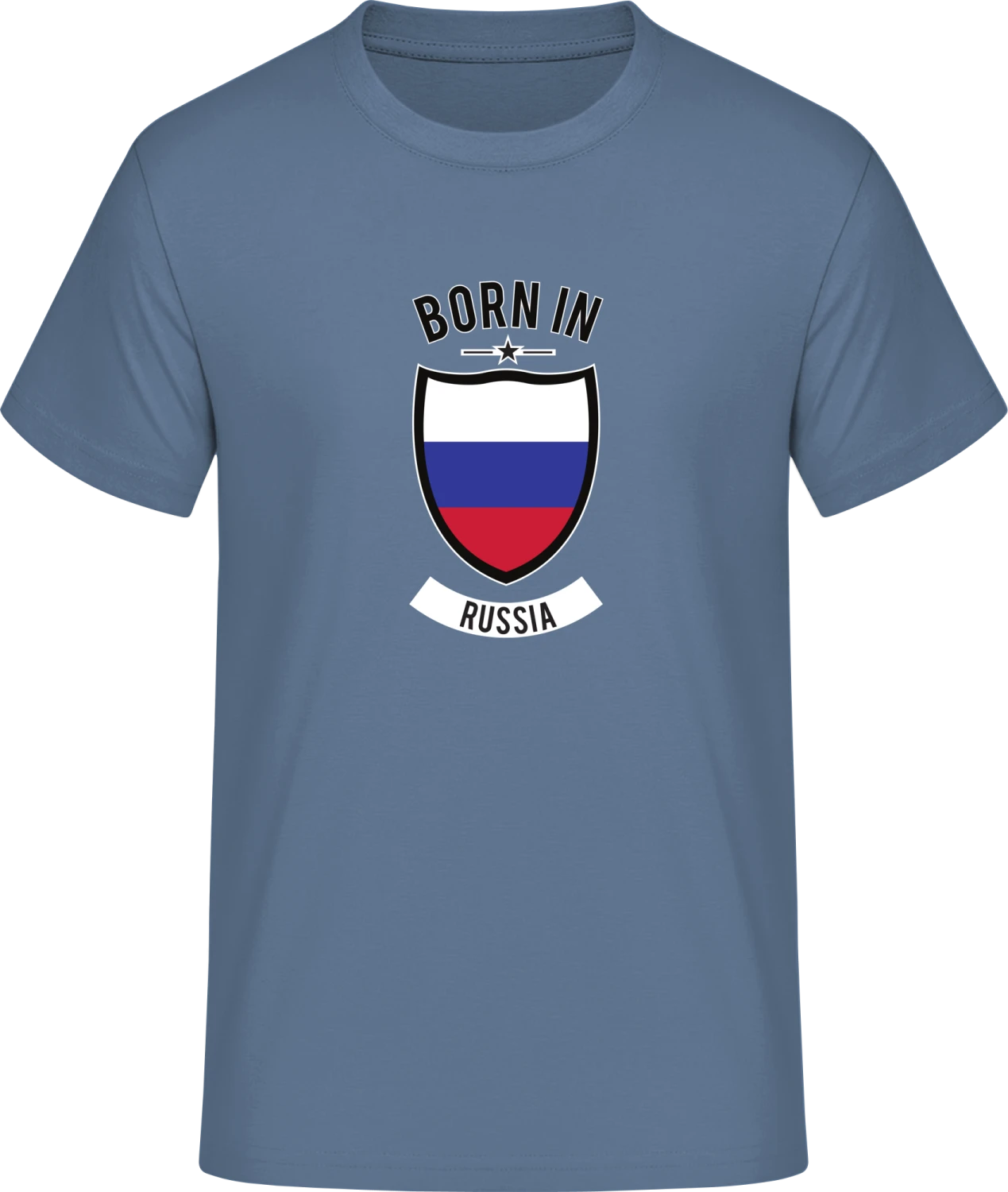 Born in Russia - Front_Stein Blau