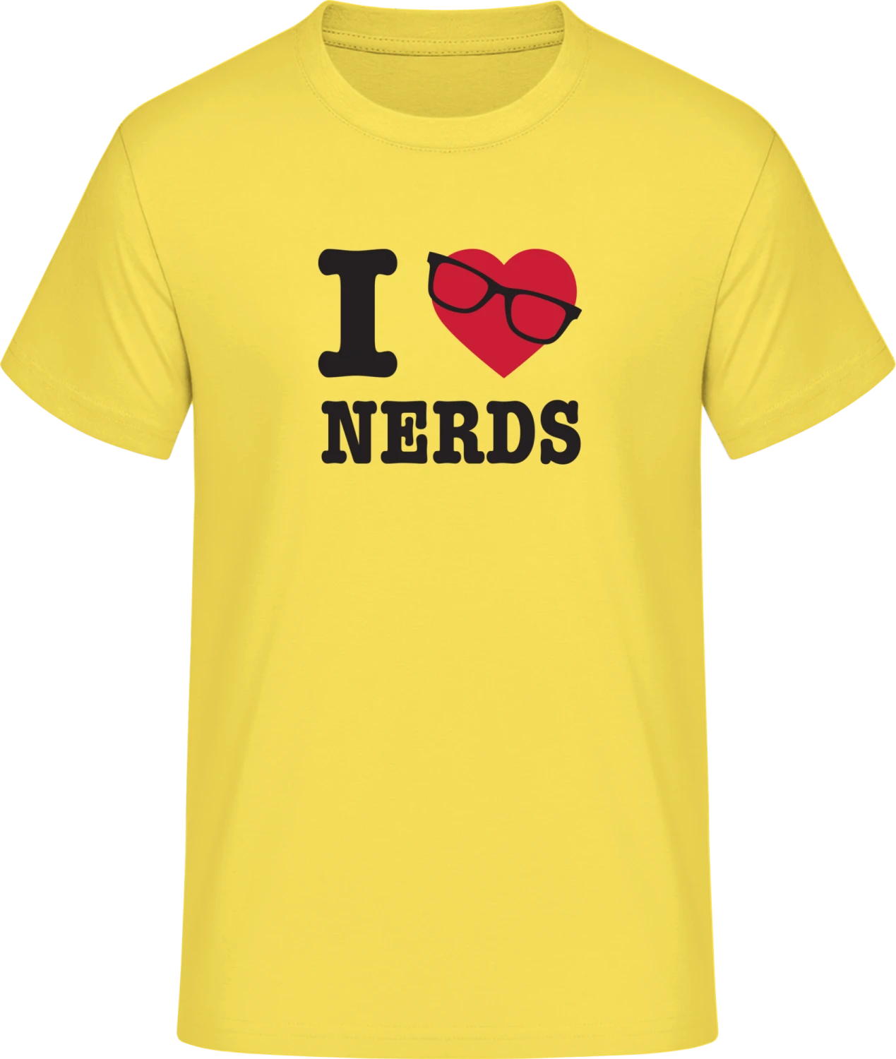 I Love Nerds - Front_Solar gelb (2)