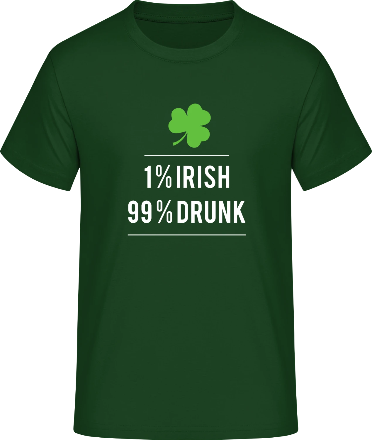 Irish or Drunk - Front_Flaschengrün