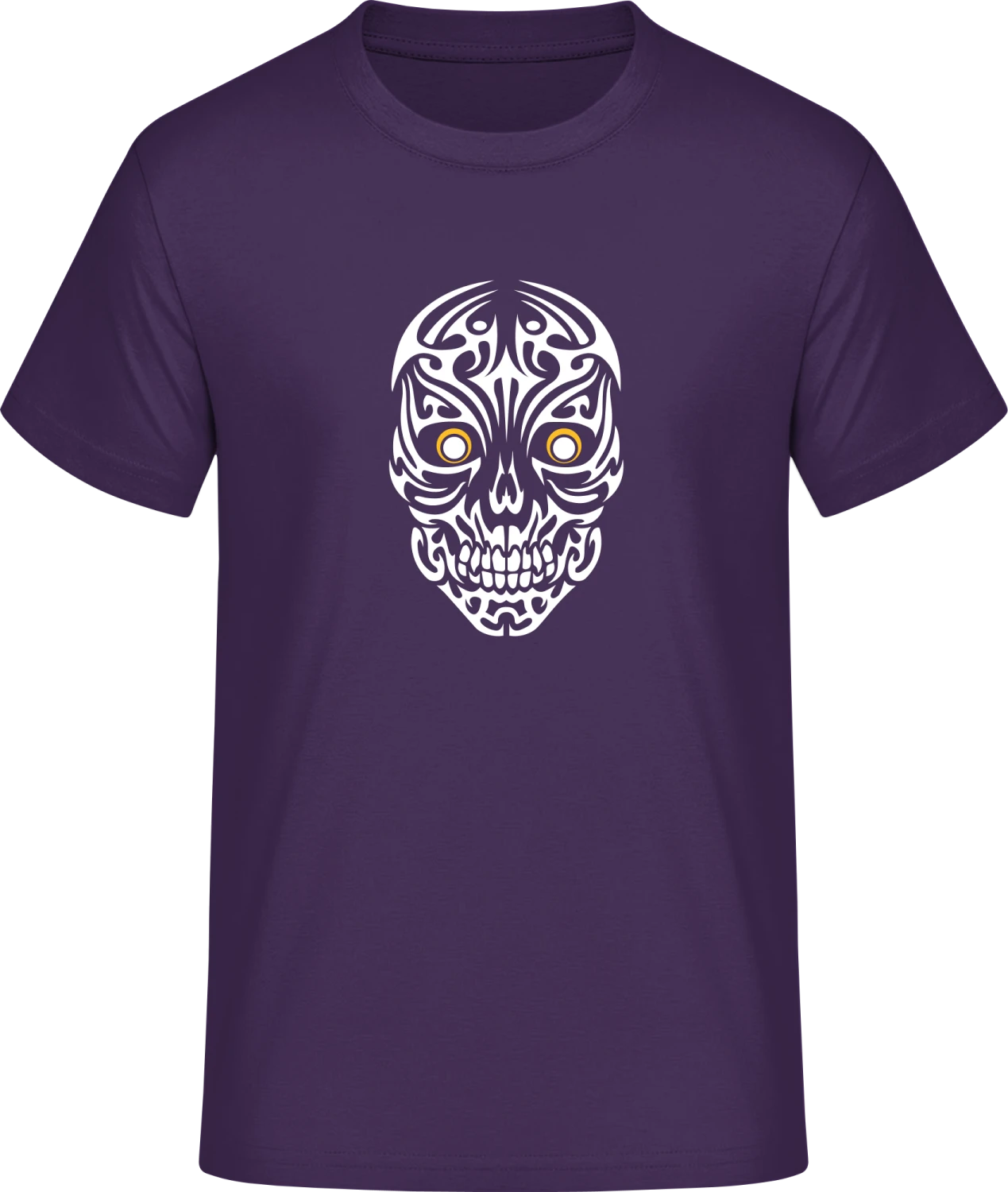 Tribal Skull - Front_Urban purple