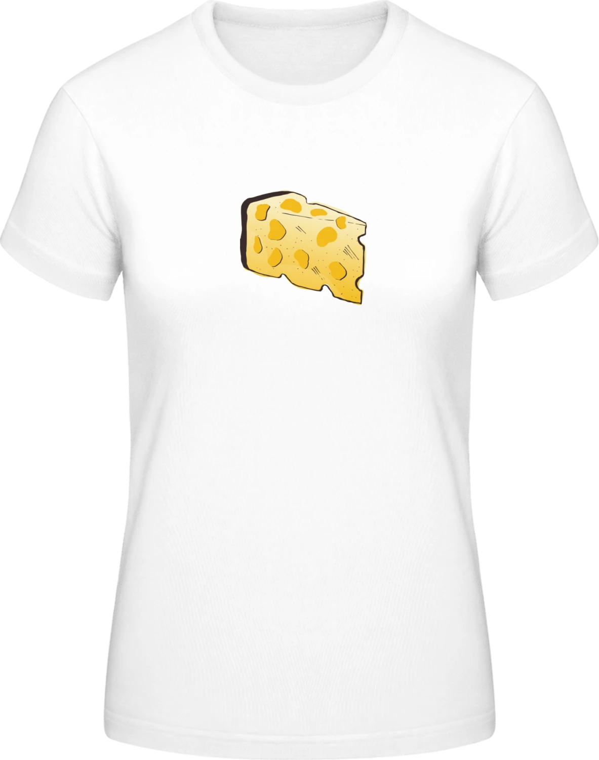 Käse - White #E190 women T-Shirt - Front