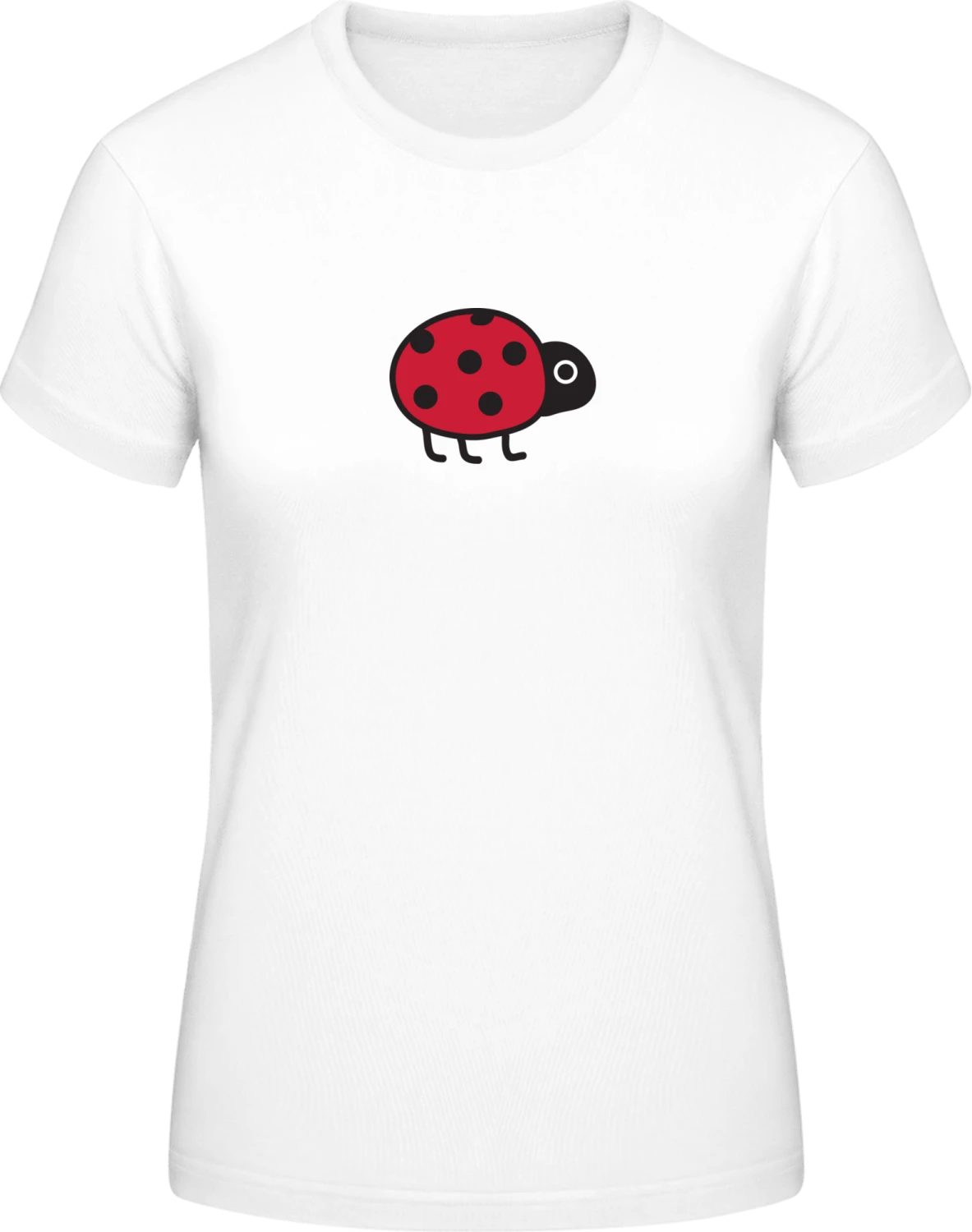 Marienkäfer - White #E190 women T-Shirt - Front