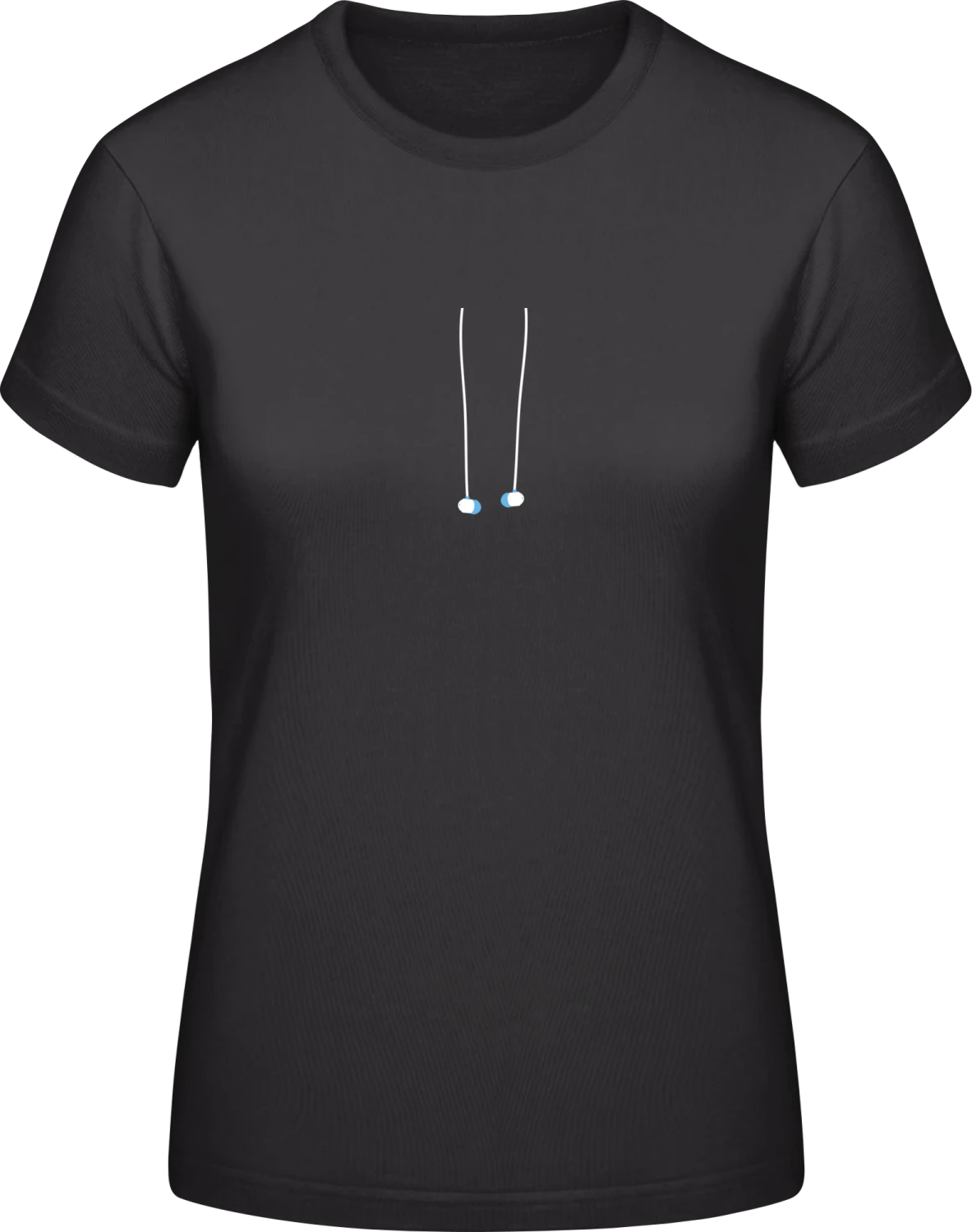 Musik Ohrstöpsel - Black #E190 women T-Shirt - Front