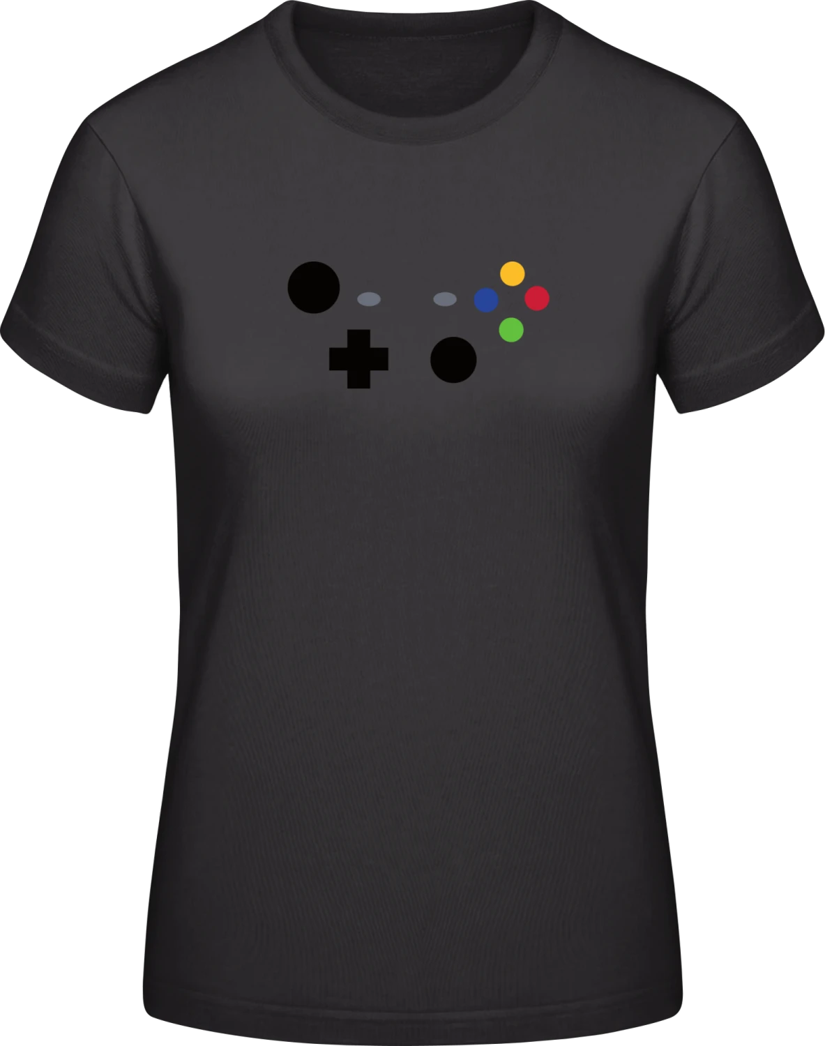 XBOX Controller Video Game - Black #E190 women T-Shirt - Front