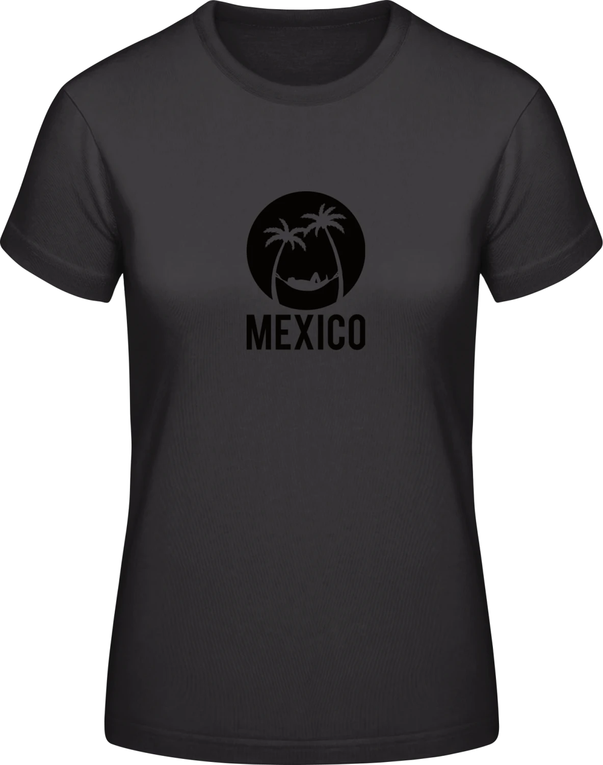 Mexico Lifestyle - Black #E190 women T-Shirt - Front