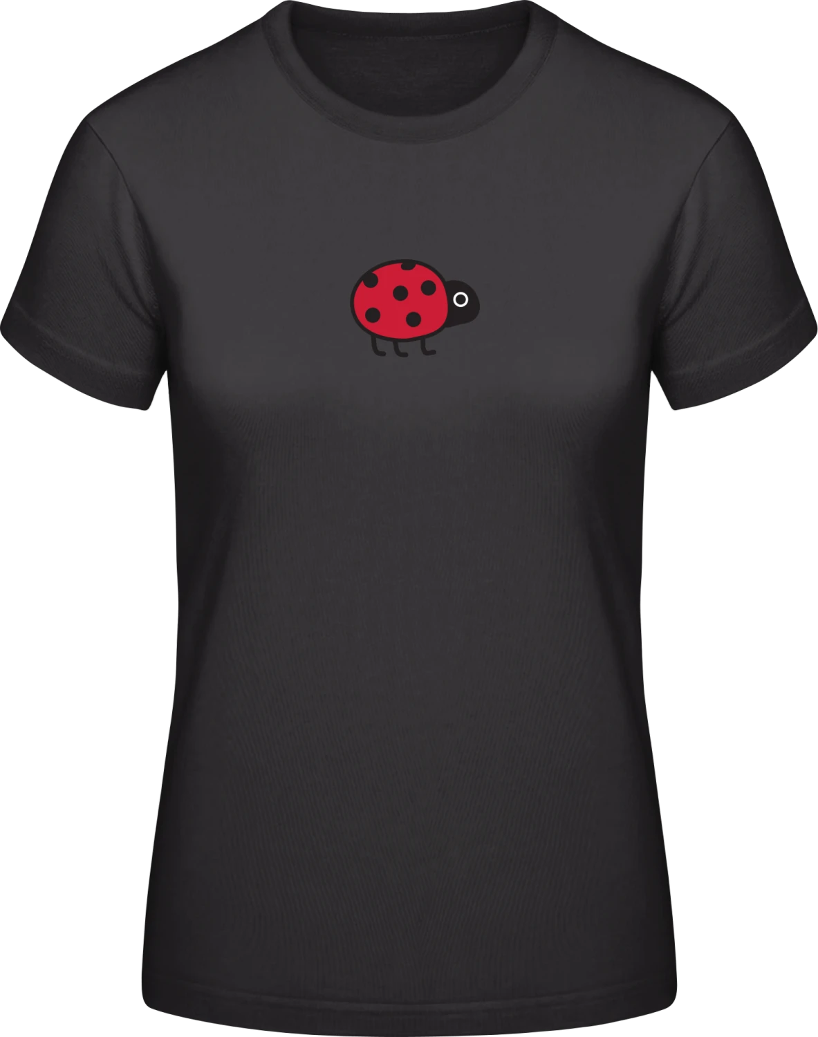 Marienkäfer - Black #E190 women T-Shirt - Front