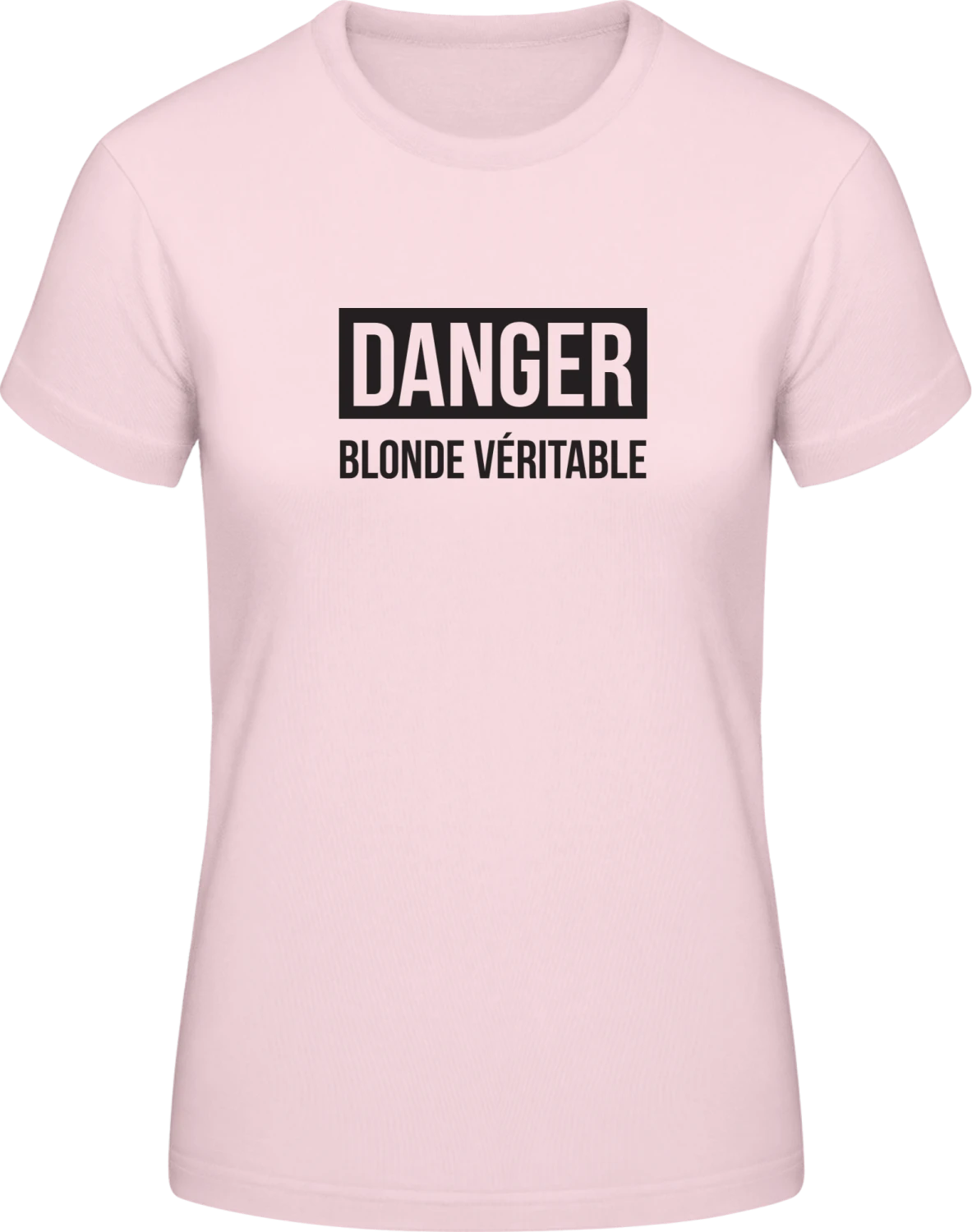 Danger Blonde Véritable - Orchid pink #E190 women T-Shirt - Front