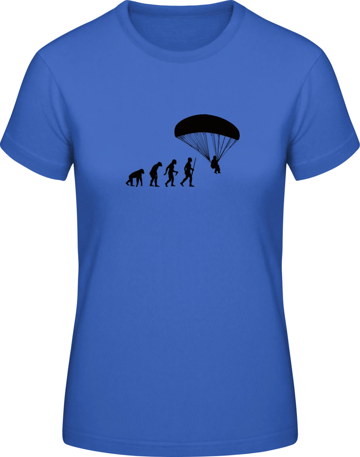 Paragliding Evolution - Front_Royalblau