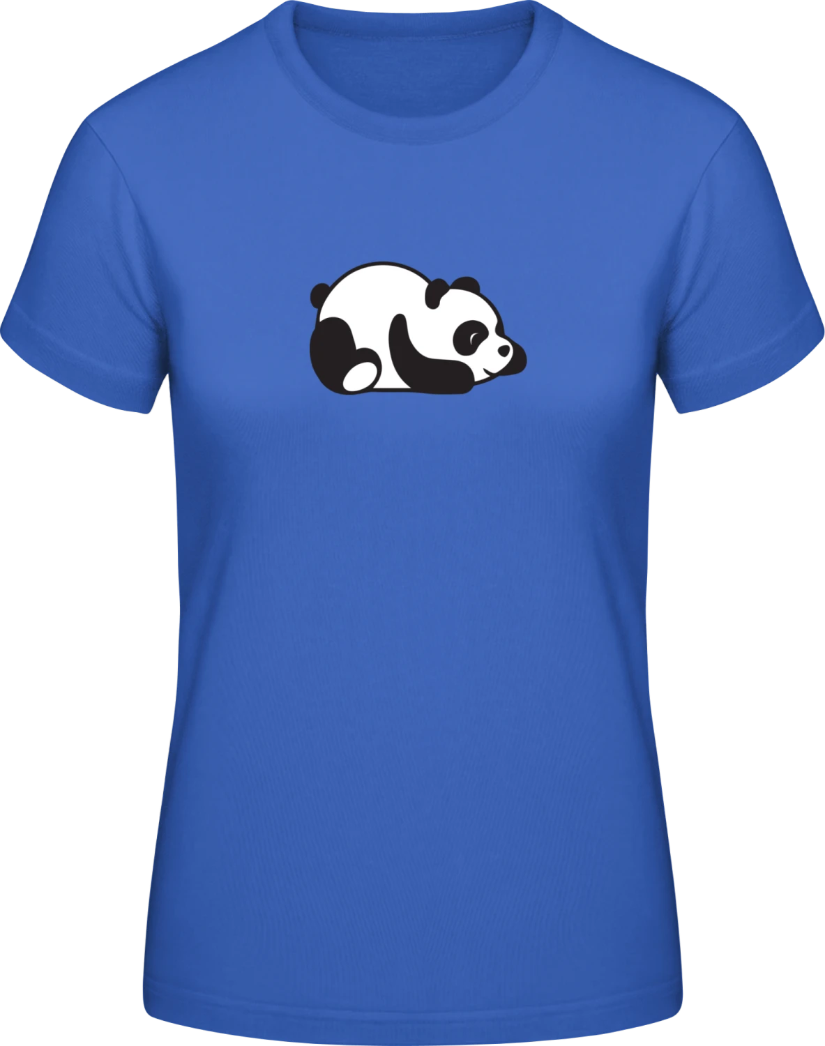 Cute Sleeping Panda - Front_Royalblau