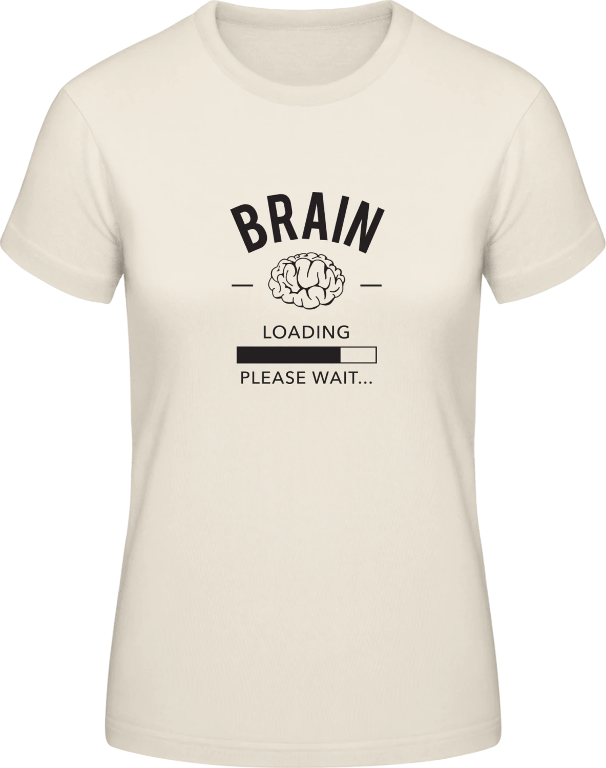 Brain loading please wait - Front_Natural