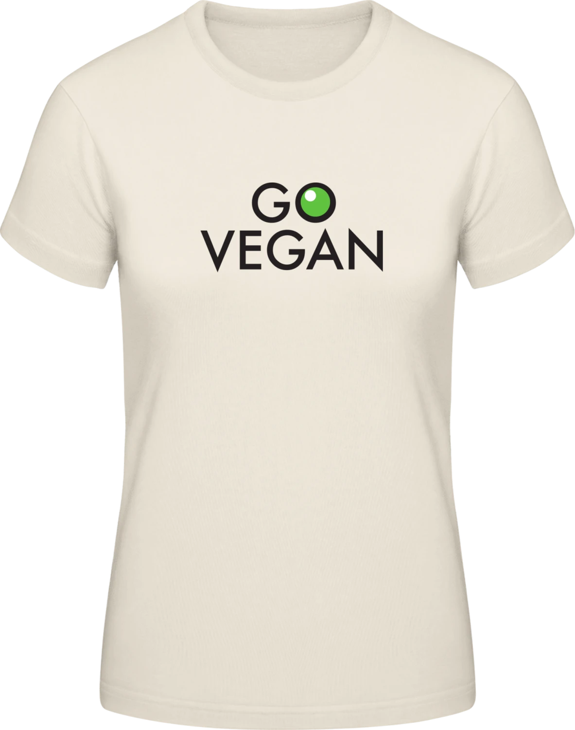 Go Vegan Logo - Front_Natural