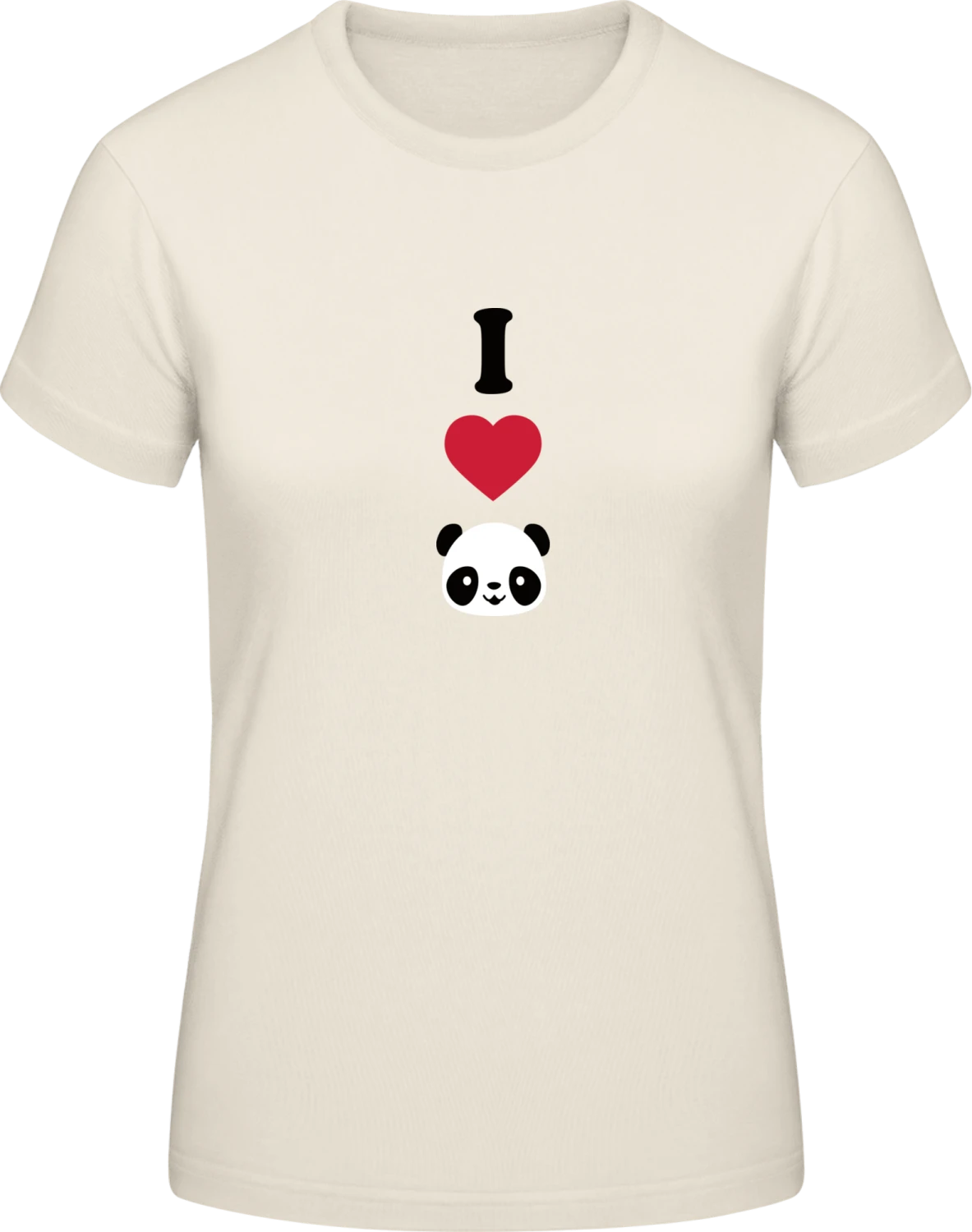 I Love Pandas - Front_Natural