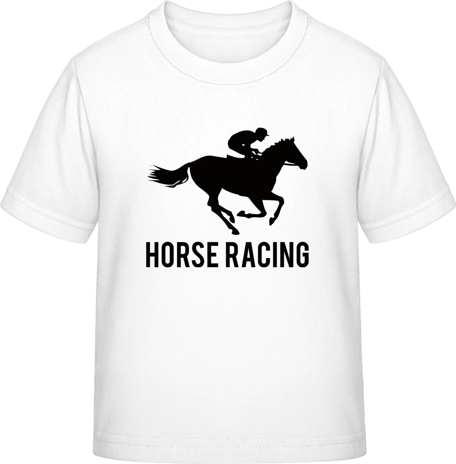 Horse Racing - White Exact 190 Kids - Front