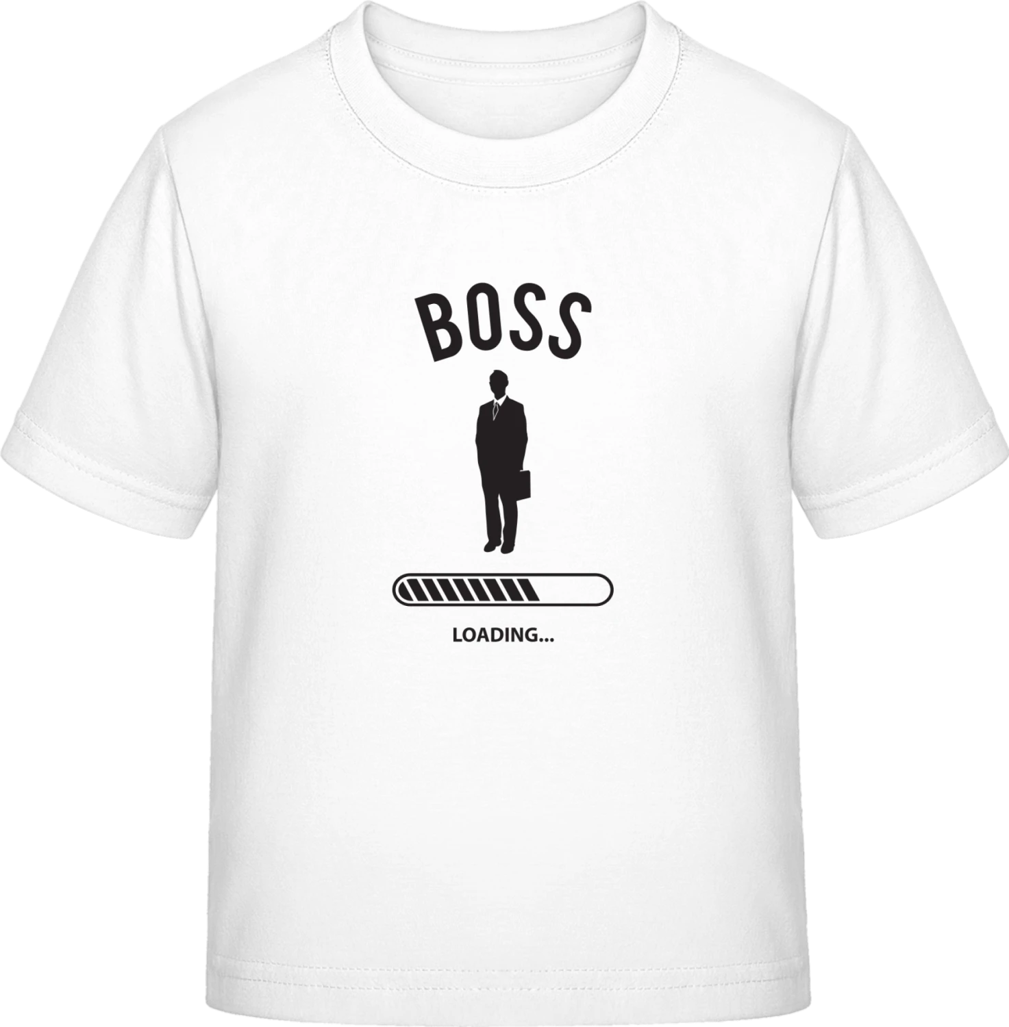 Boss Loading - White Exact 190 Kids - Front