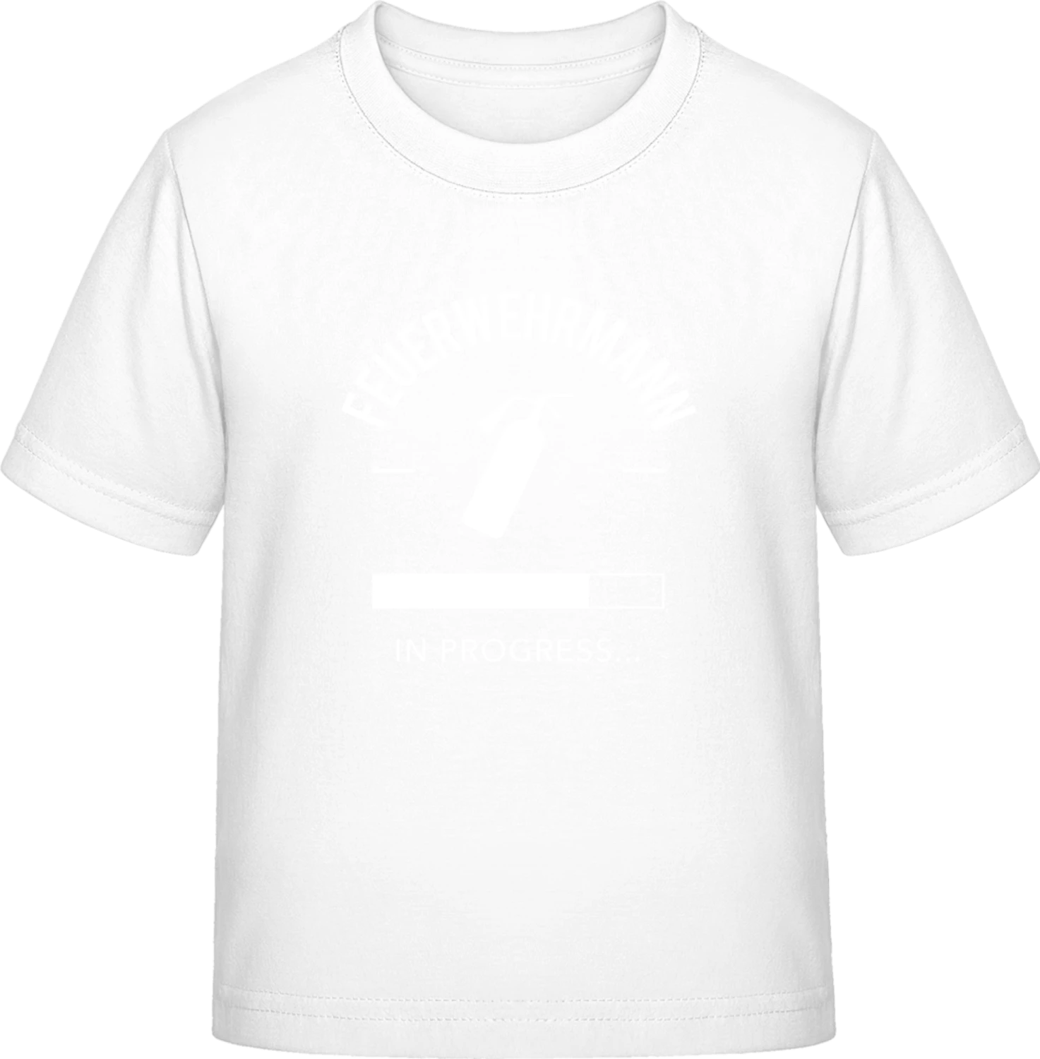 Feuerwehrmann Berufswunsch - White Exact 190 Kids - Front