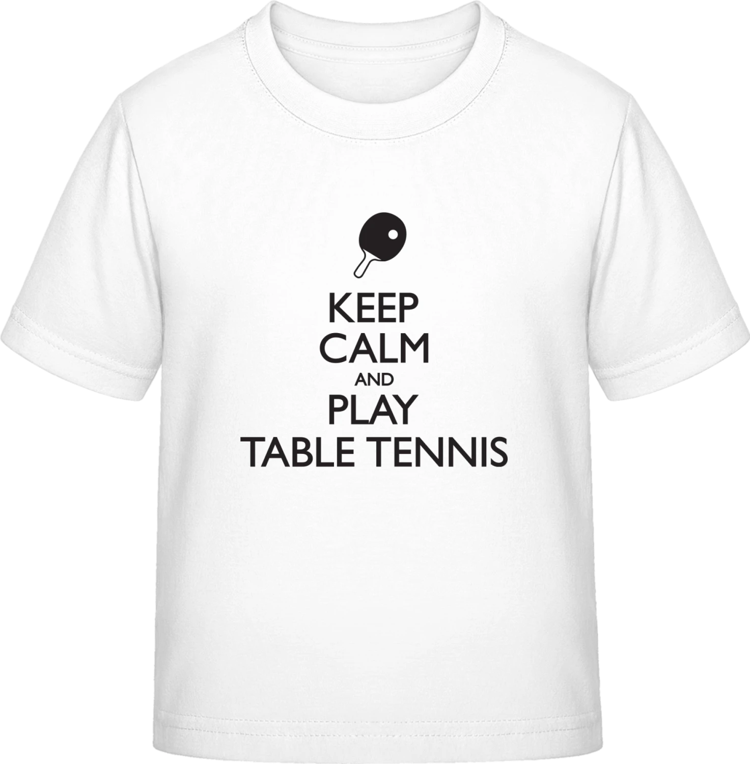 Play Table Tennis - White Exact 190 Kids - Front