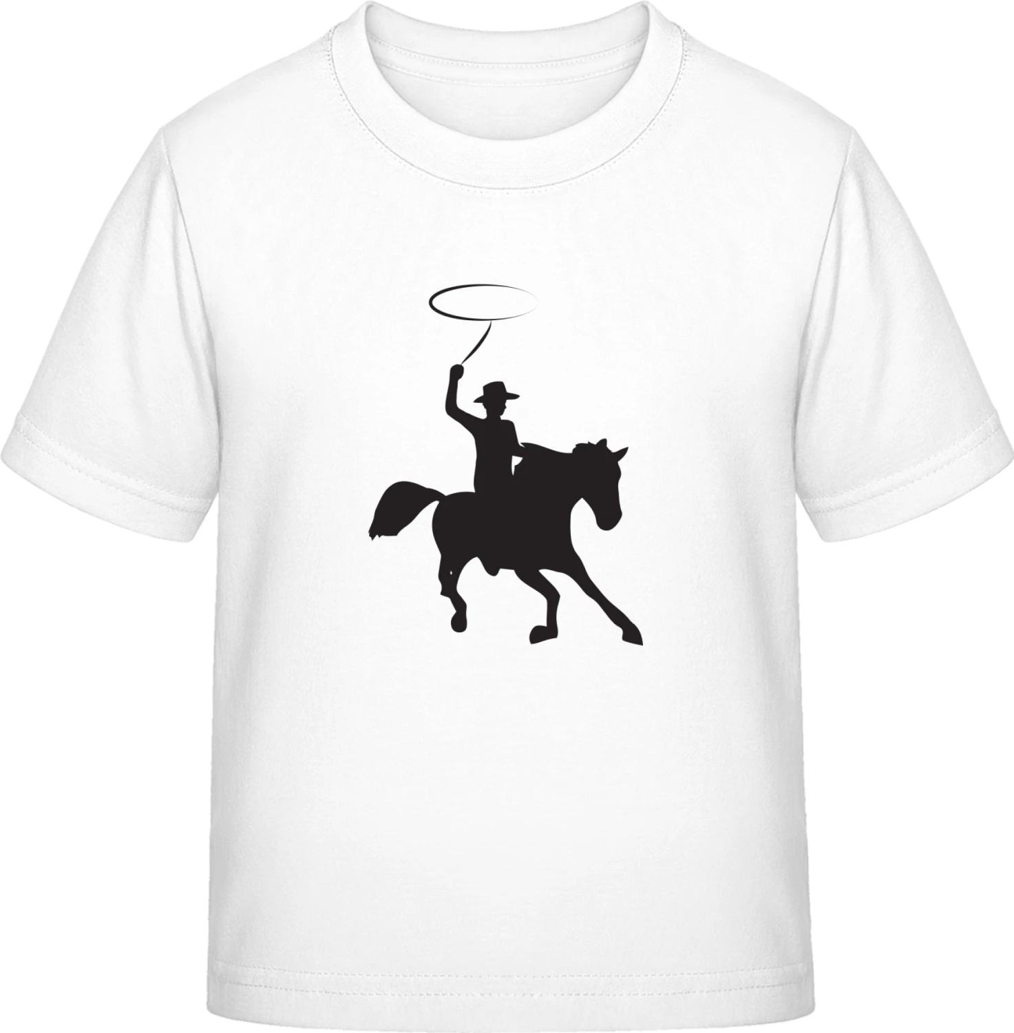 Cowboy - White Exact 190 Kids - Front