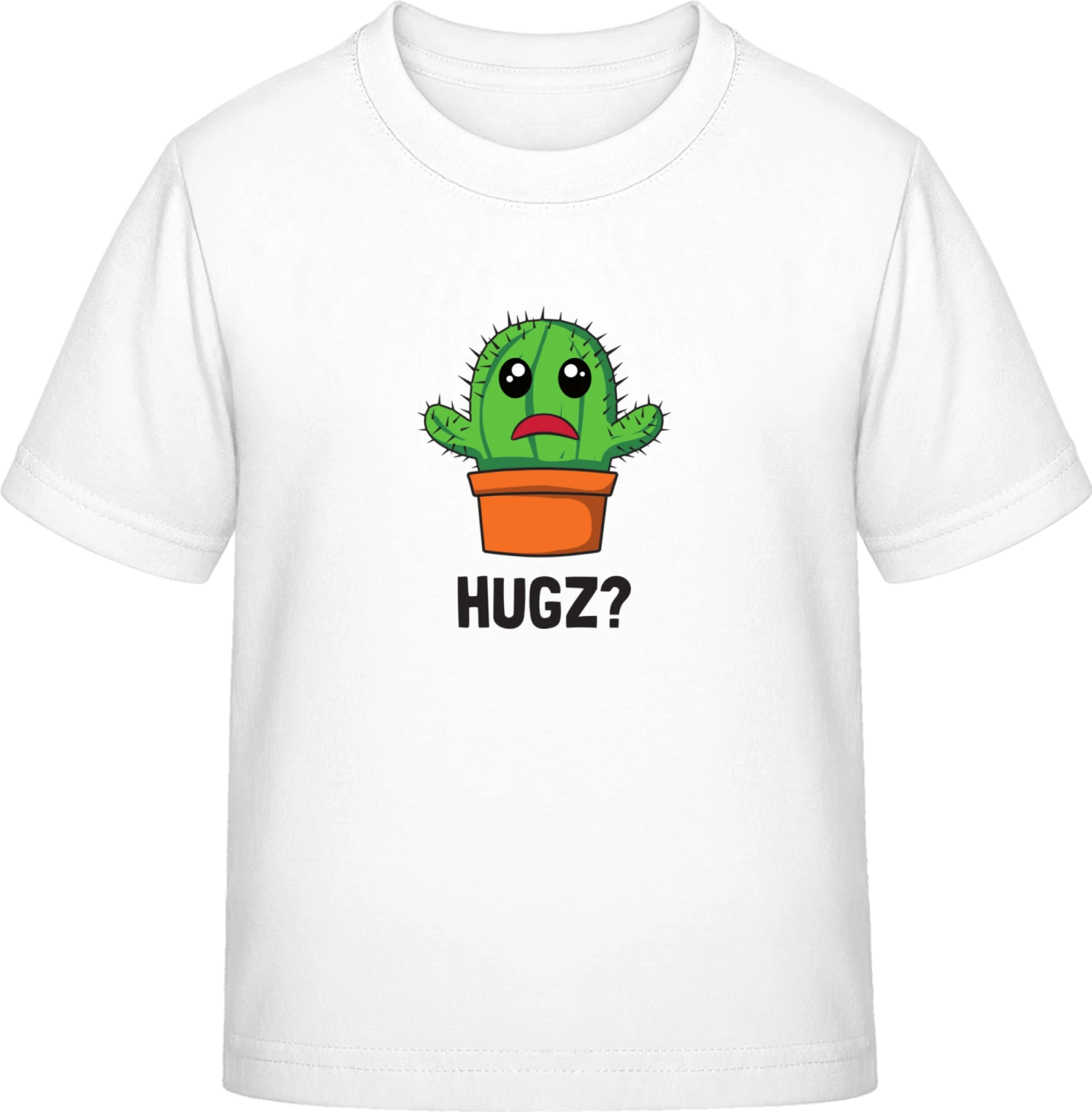 Hugz Cactus - White Exact 190 Kids - Front