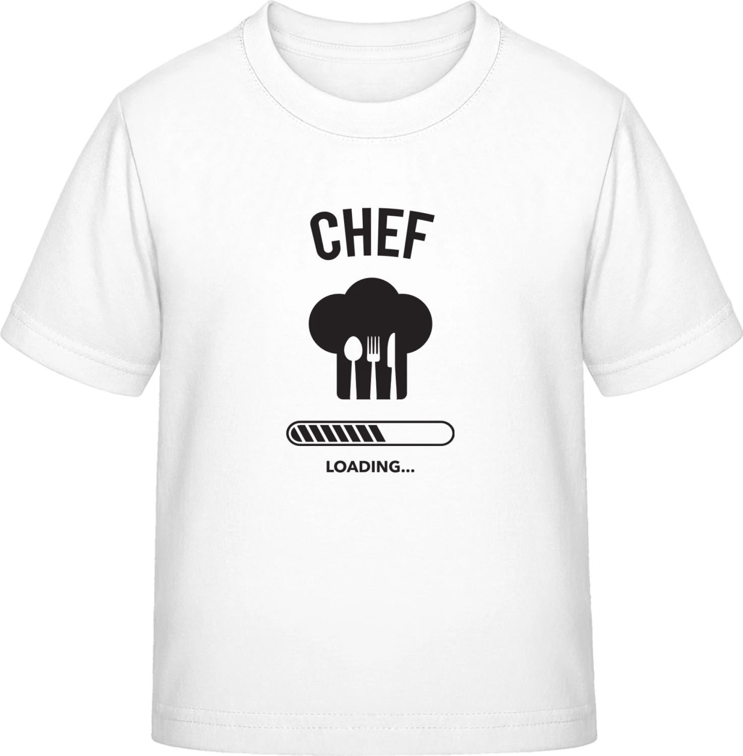 Chef Loading - White Exact 190 Kids - Front