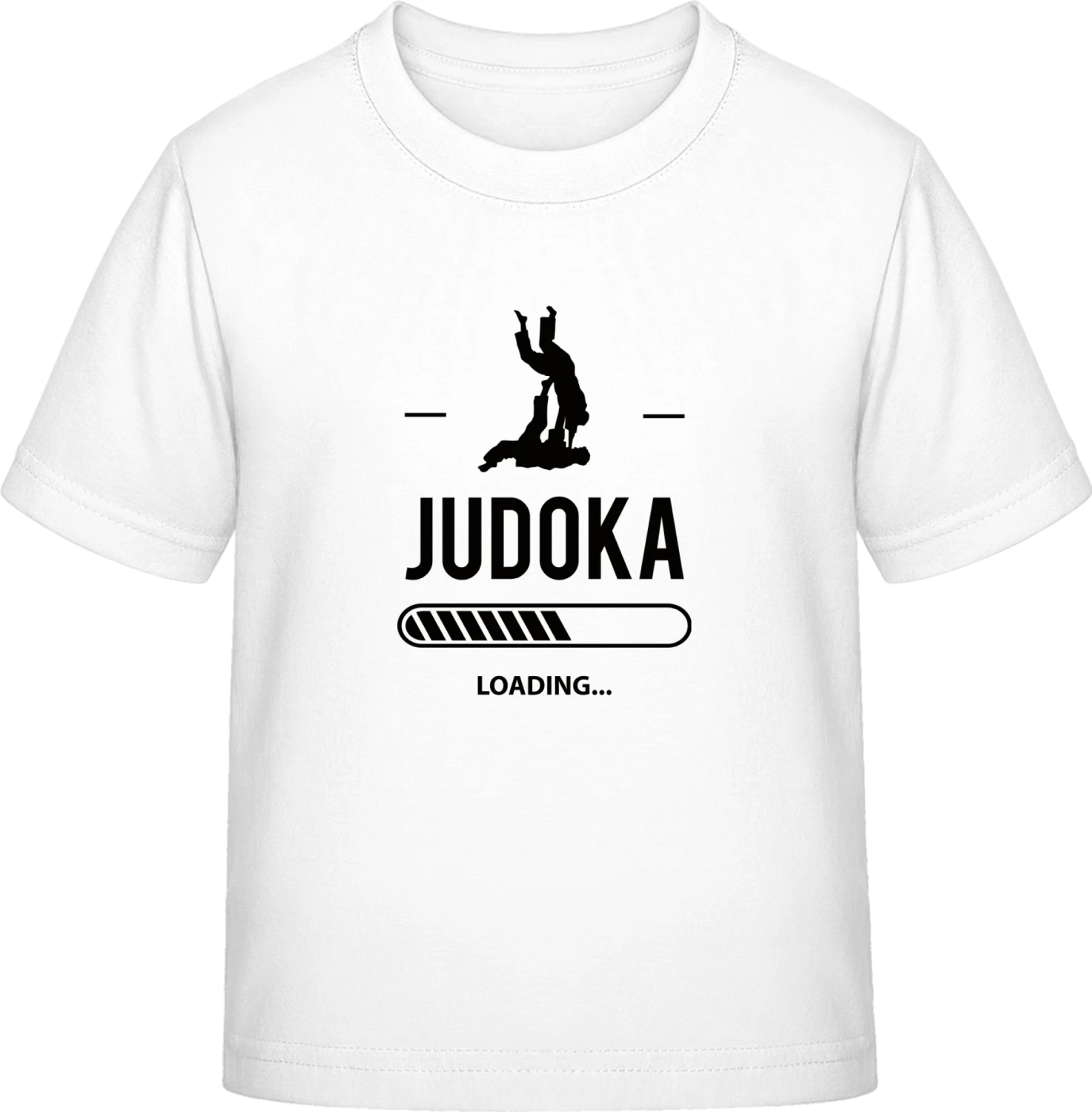 Judoka Loading - White Exact 190 Kids - Front