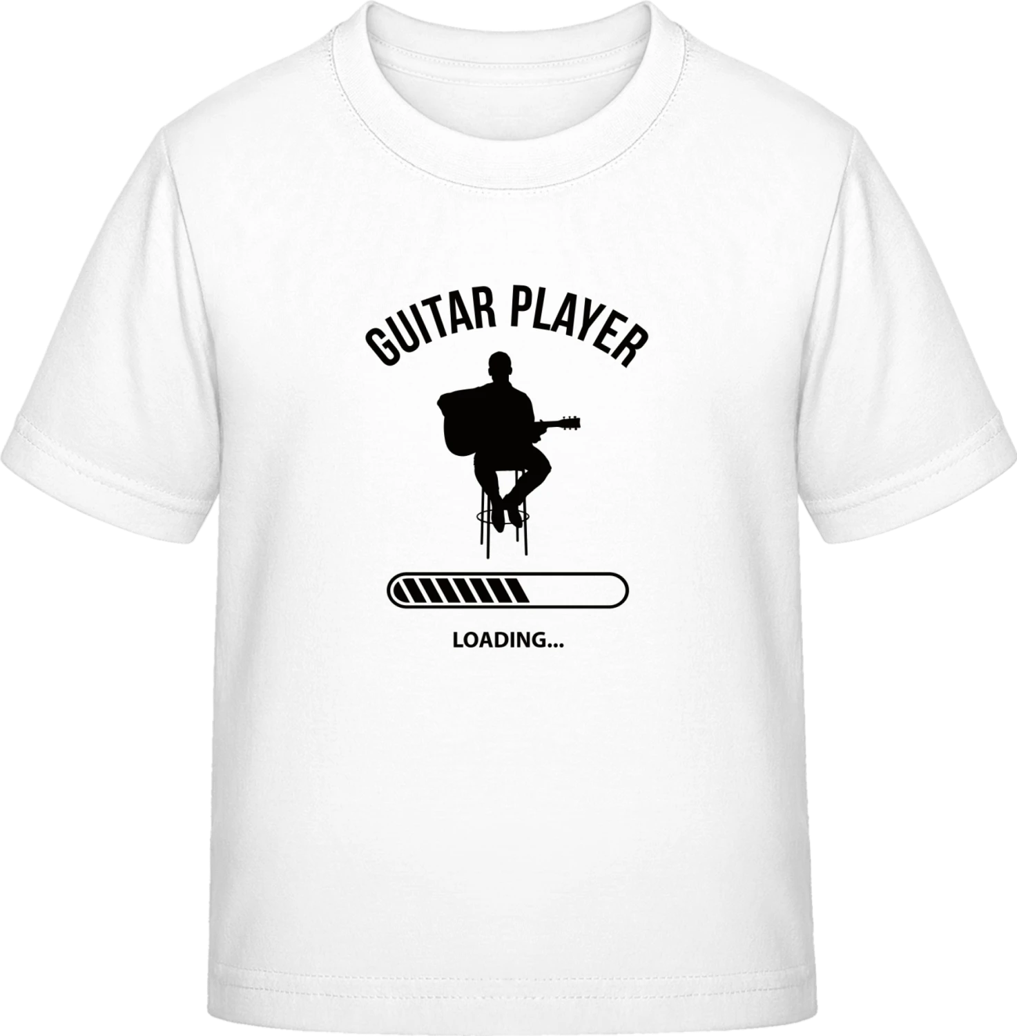 Guitar Player Loading - White Exact 190 Kids - Front