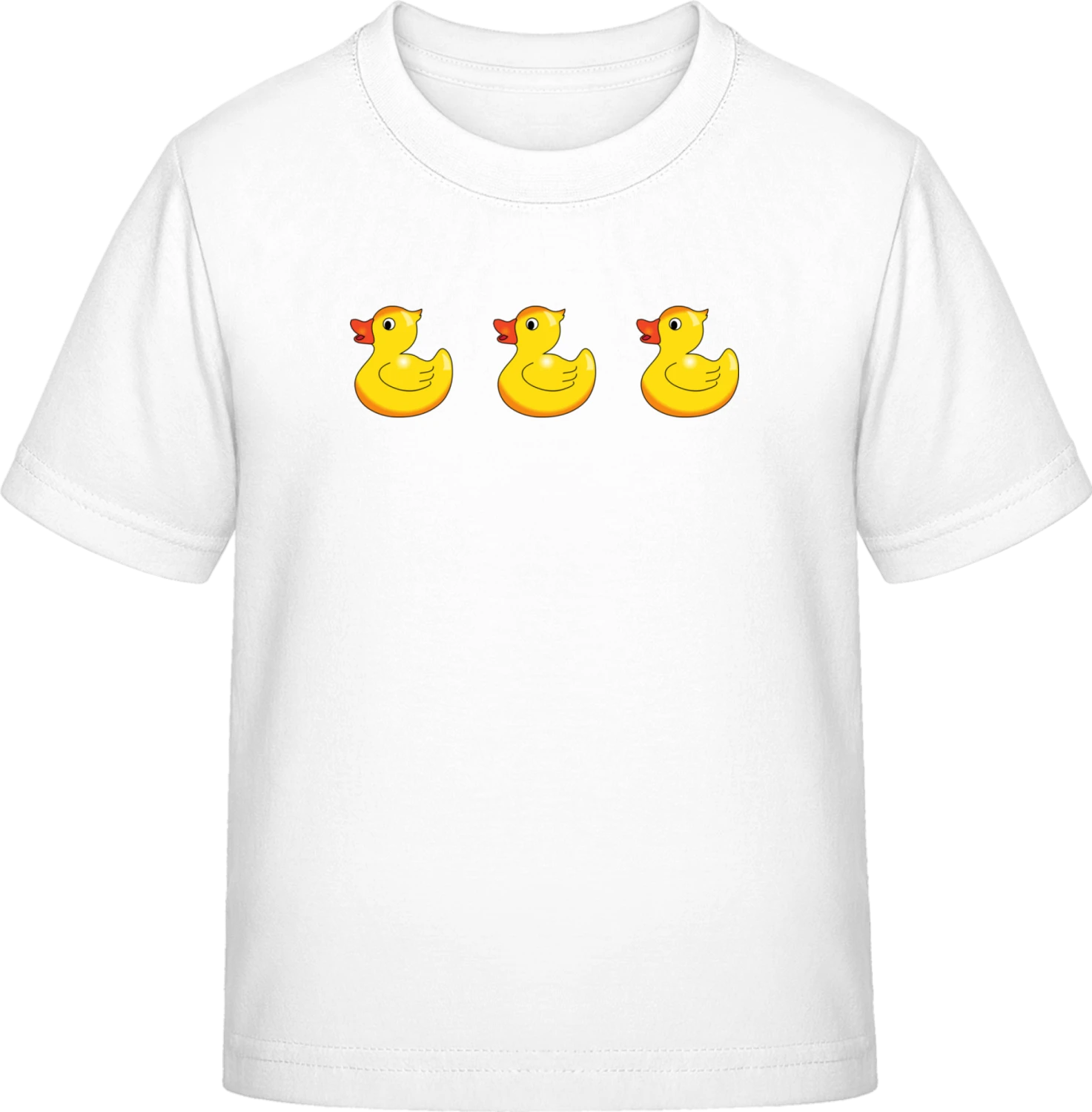 Ducks - White Exact 190 Kids - Front