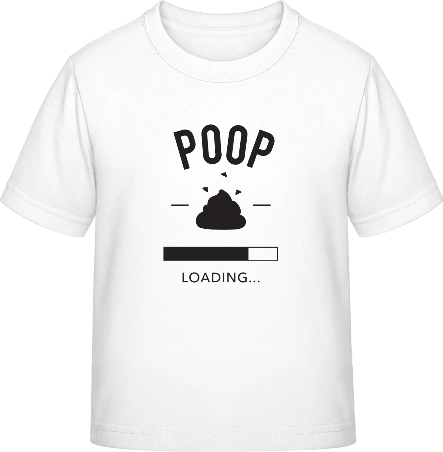 Poop loading - White Exact 190 Kids - Front