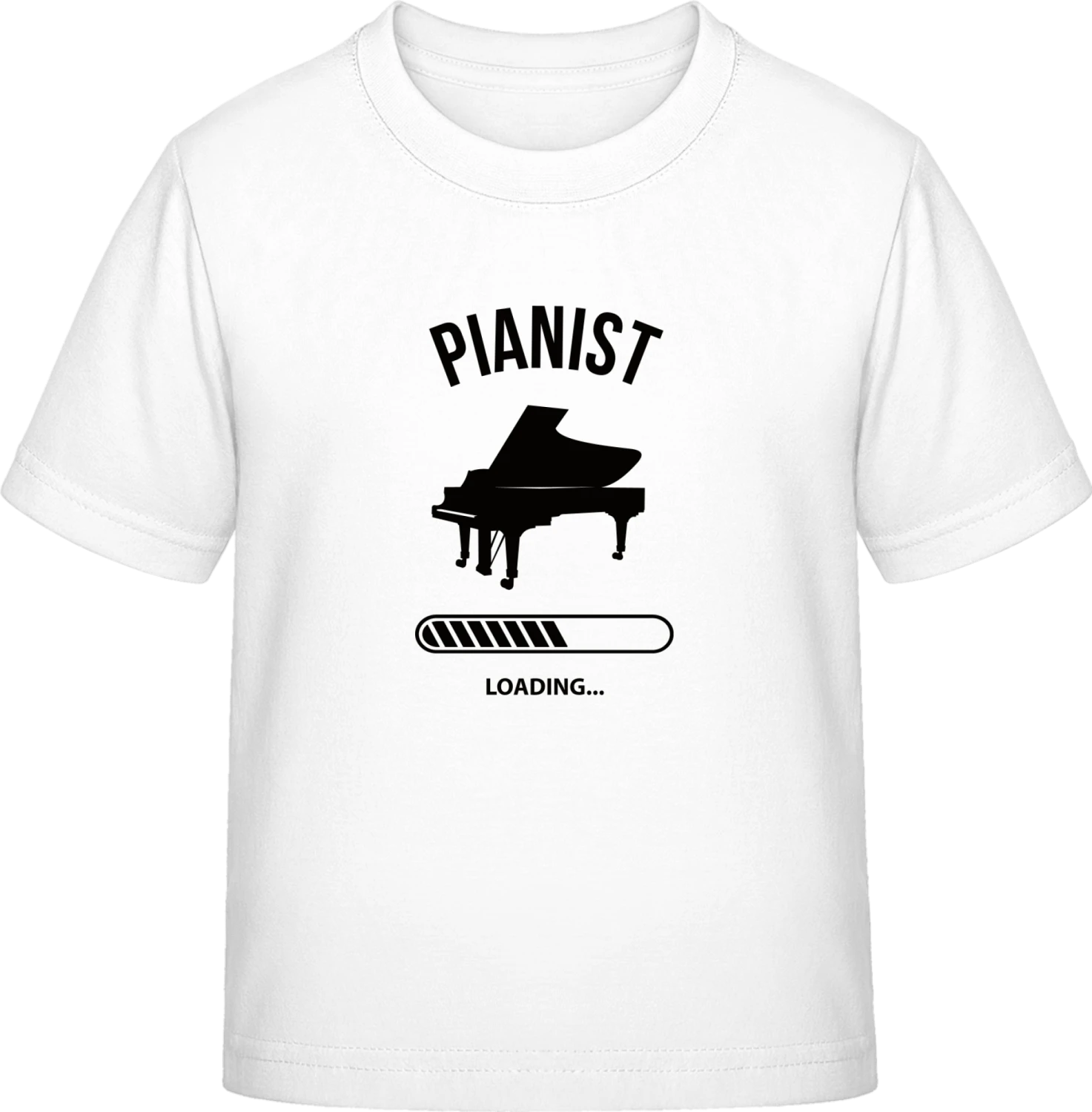 Pianist Loading - White Exact 190 Kids - Front