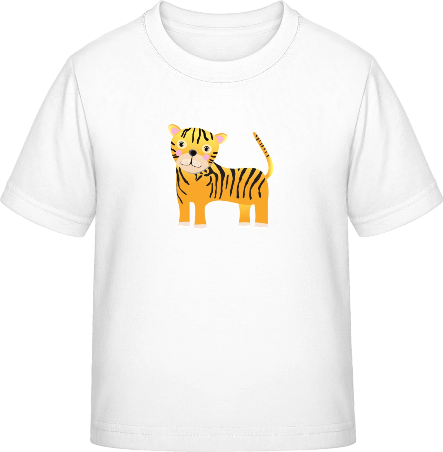 Tiger - White Exact 190 Kids - Front