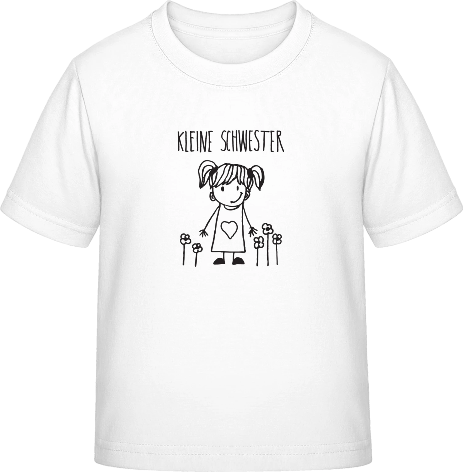 Kleine Schwester Comic - White Exact 190 Kids - Front