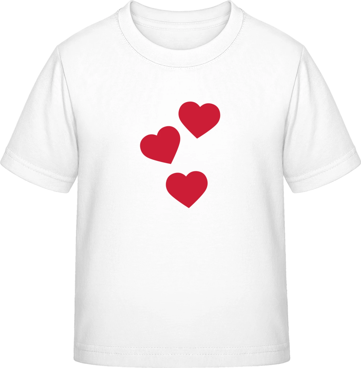 Hearts Composition - White Exact 190 Kids - Front