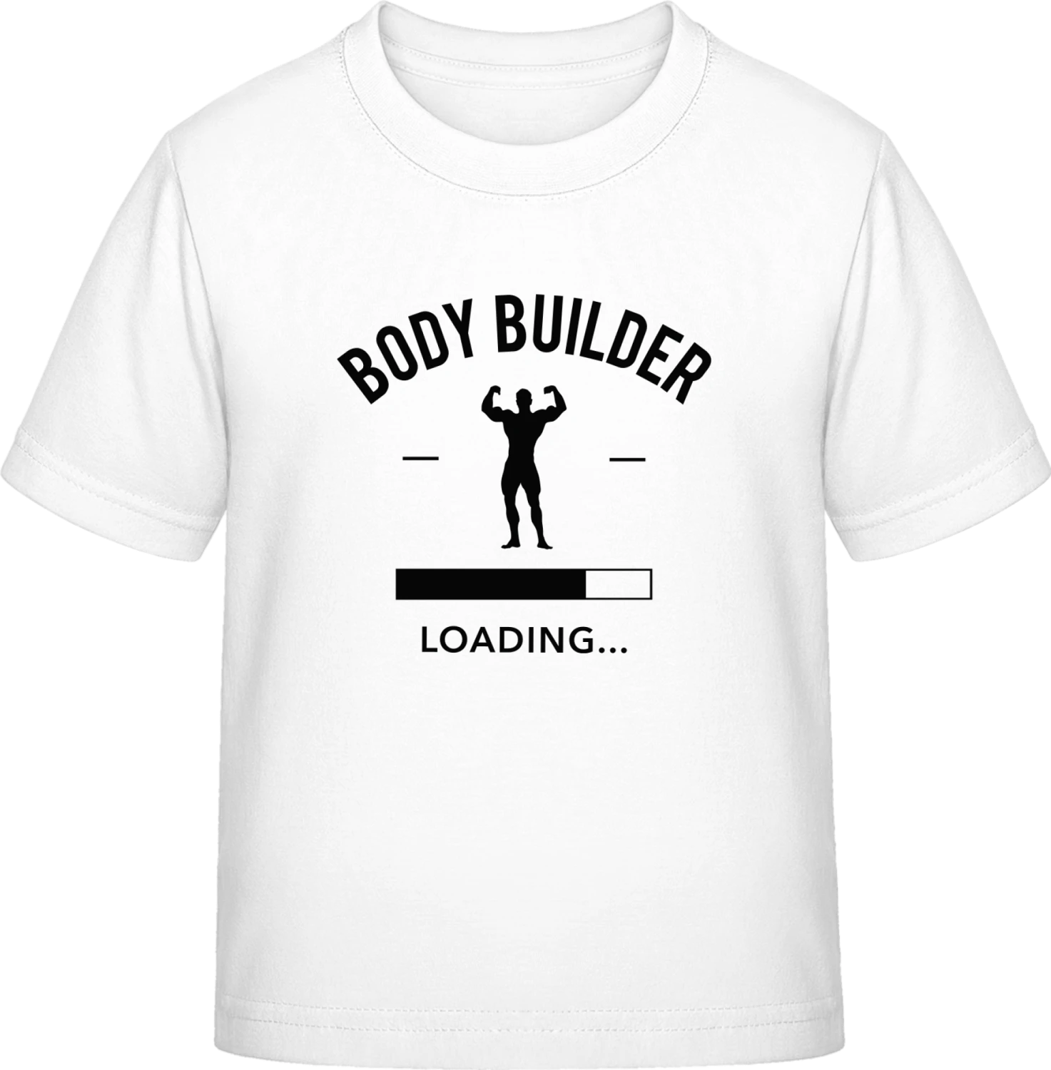 Body Builder Loading - White Exact 190 Kids - Front