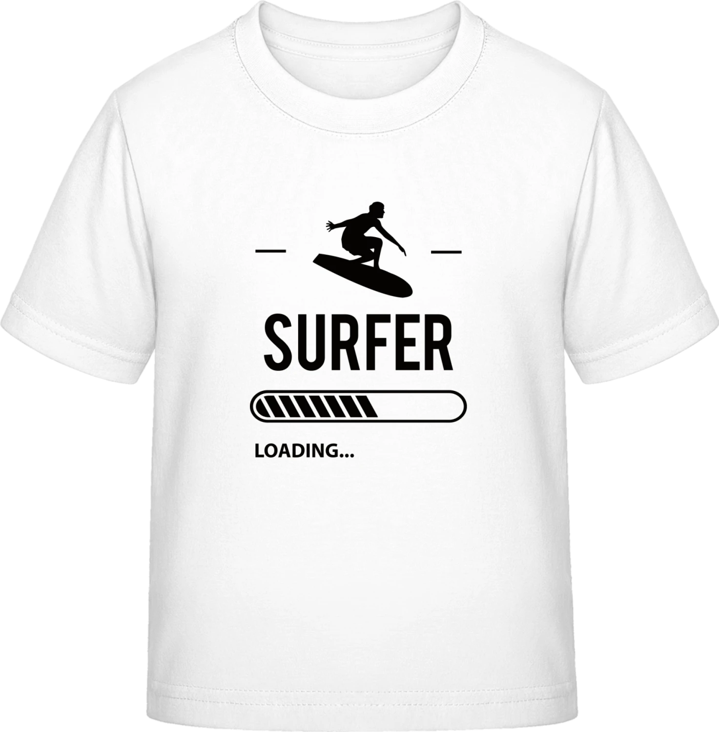 Surfer Loading - White Exact 190 Kids - Front