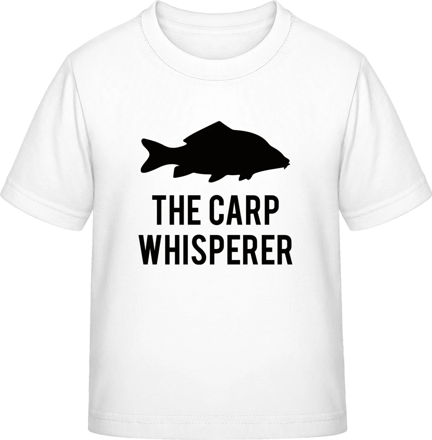 The Carp Whisperer - White Exact 190 Kids - Front