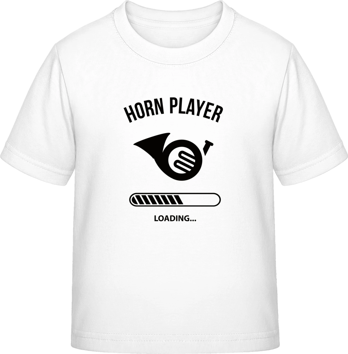 Horn Player Loading - White Exact 190 Kids - Front