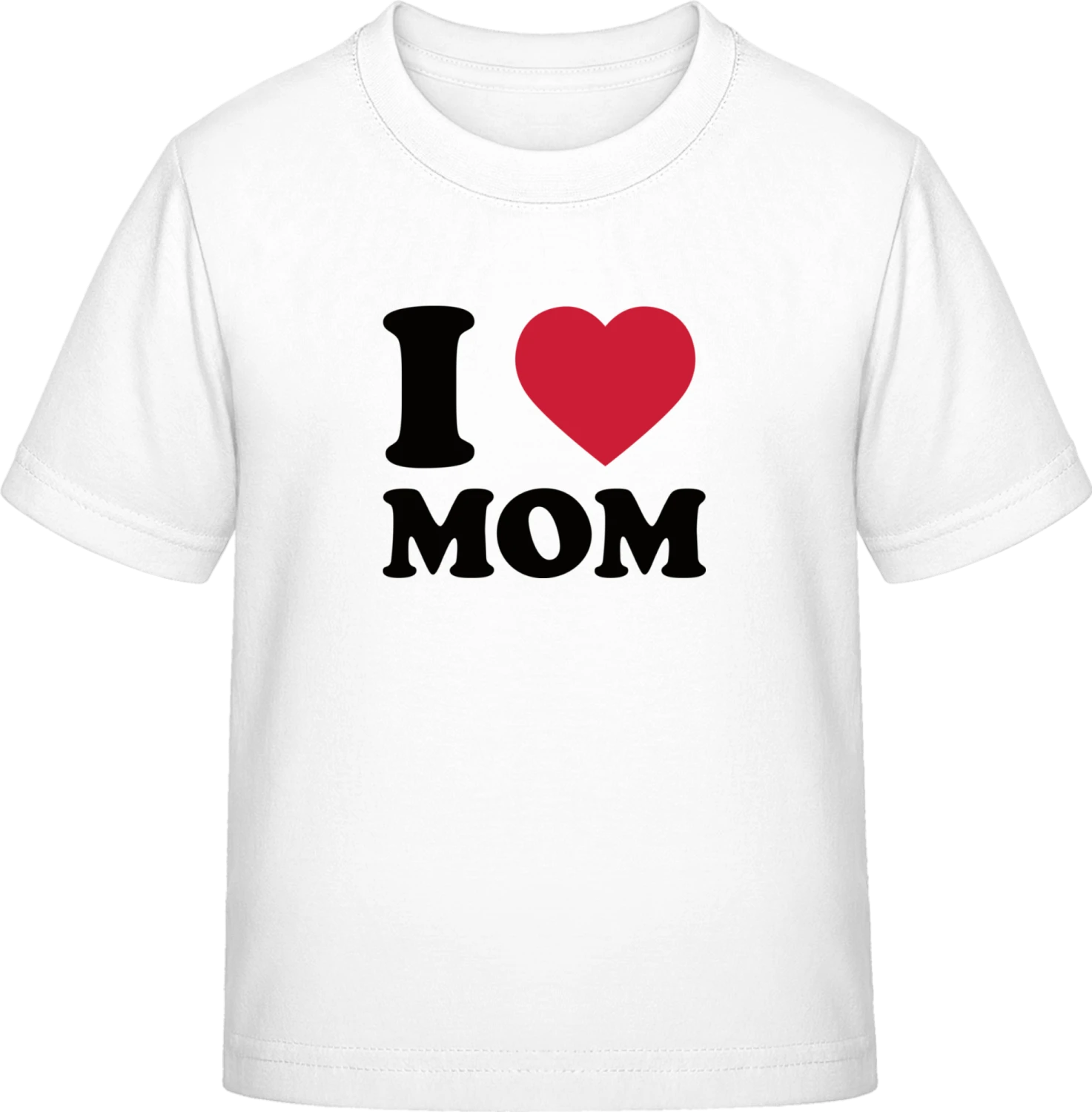 I Love Mom - White Exact 190 Kids - Front