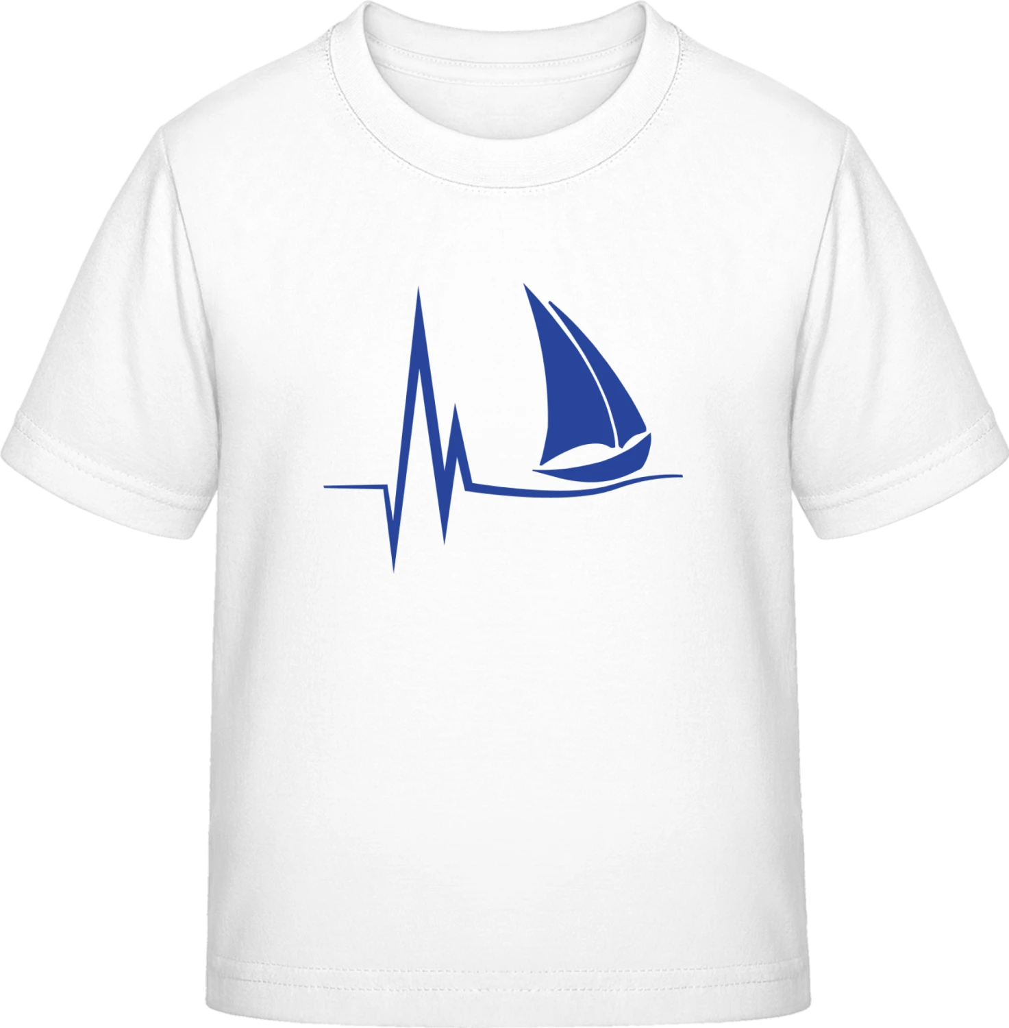 Sailboat Symbol - White Exact 190 Kids - Front