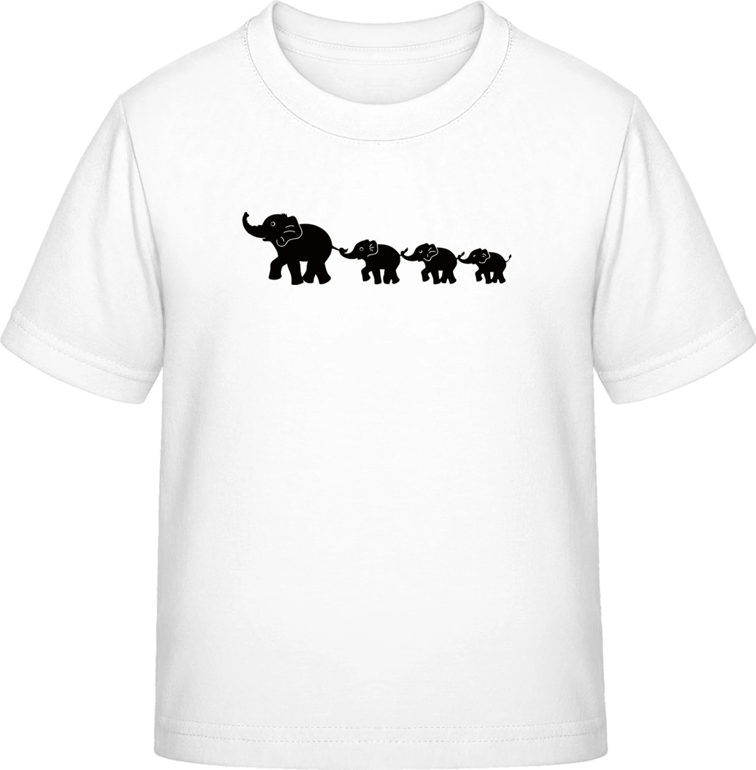 Elephant Family - White Exact 190 Kids - Front