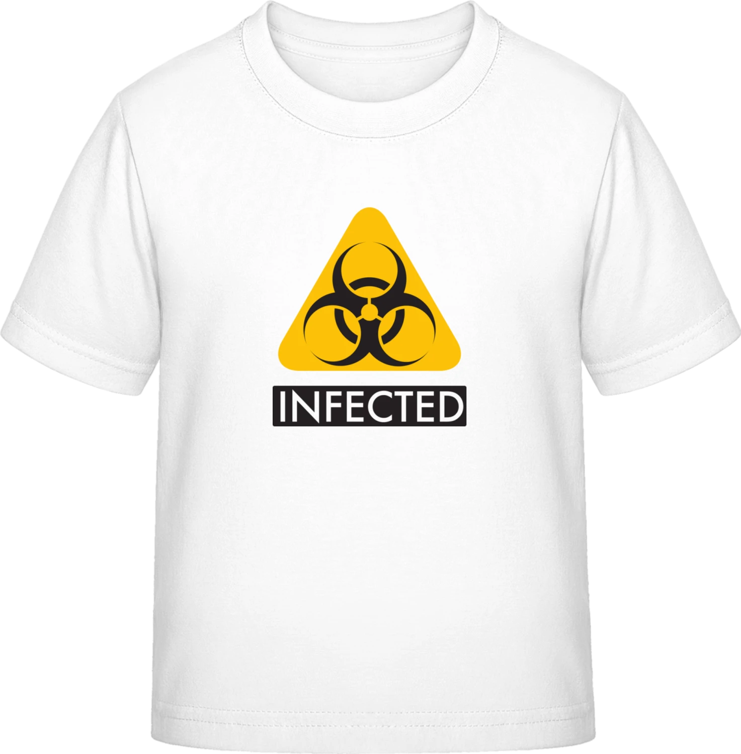 Infected Biohazard - White Exact 190 Kids - Front