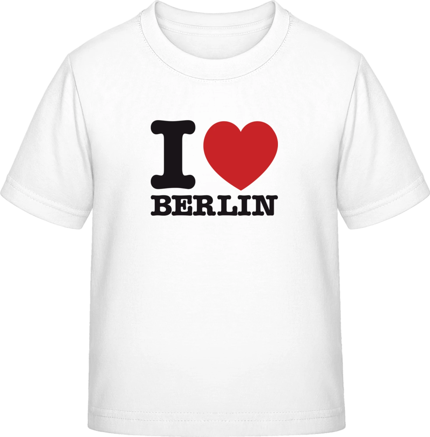 I Love Berlin - White Exact 190 Kids - Front