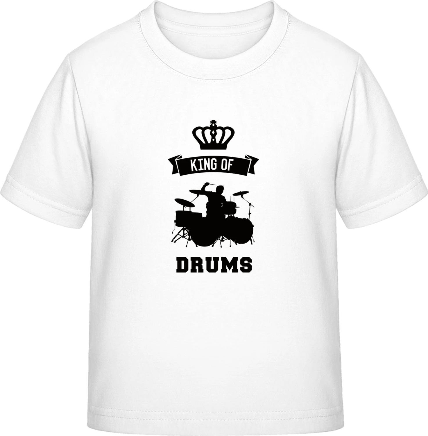 King Of Drums - White Exact 190 Kids - Front