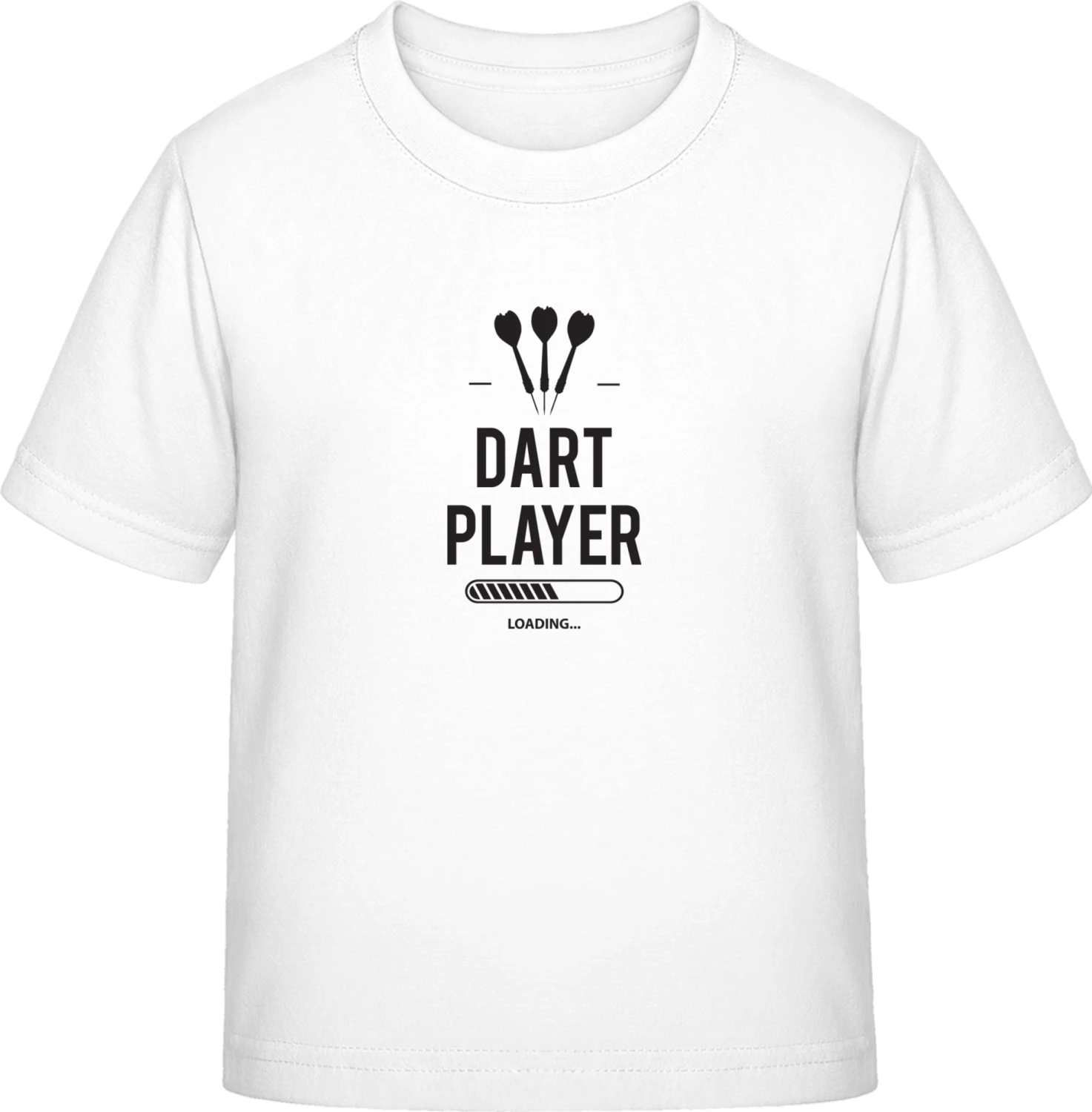 Dart Player Loading - White Exact 190 Kids - Front