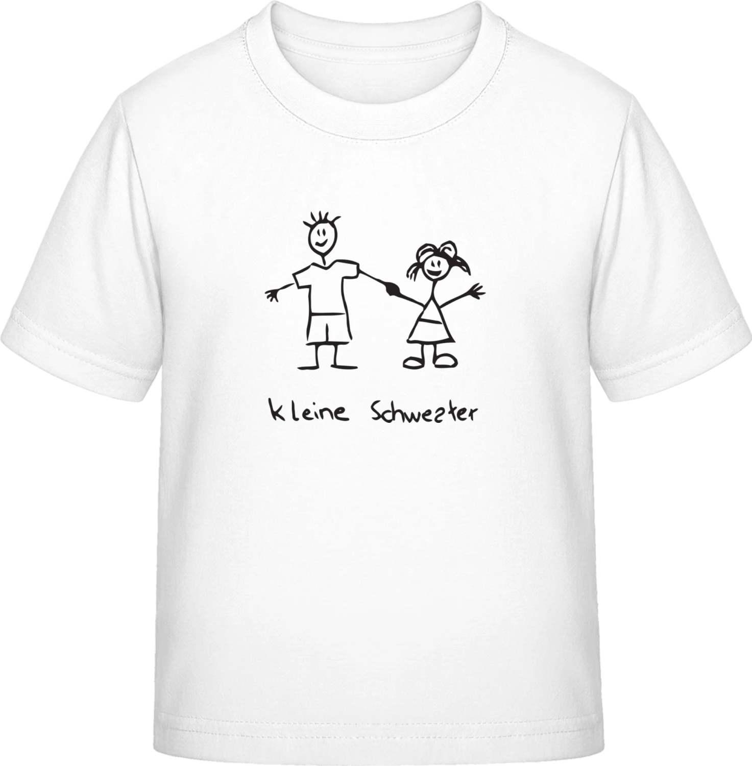 Kleine Schwester - White Exact 190 Kids - Front