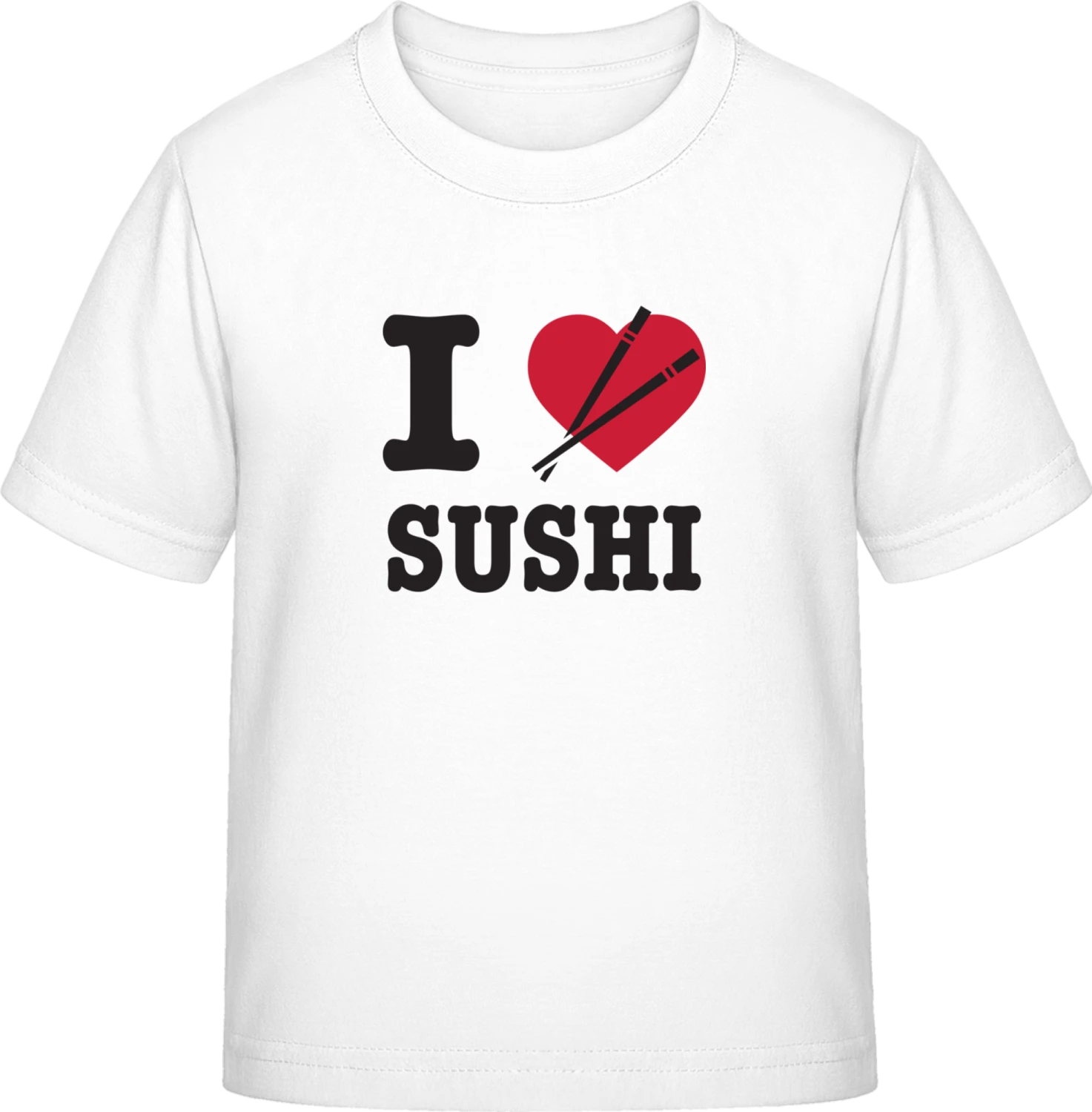 I Love Sushi - White Exact 190 Kids - Front